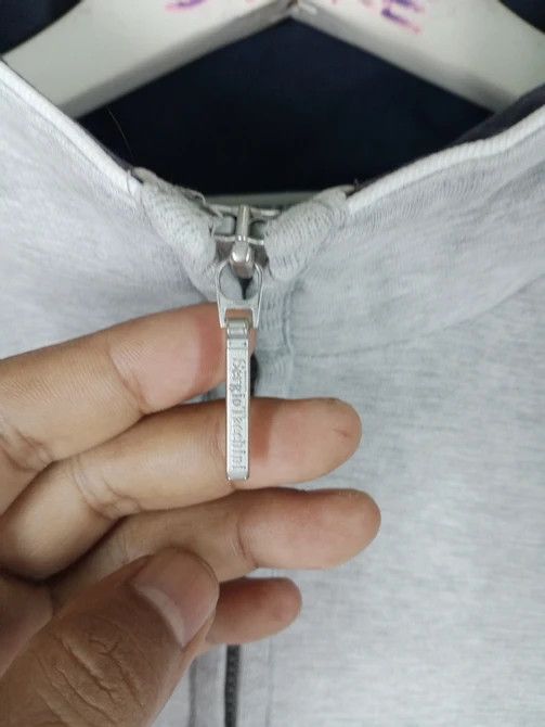 Sergio Tacchini × Vintage Vintage 90s SERGIO TACCHINI Half Zipper Sweatshirt Size US L / EU 52-54 / 3 - 7 Thumbnail