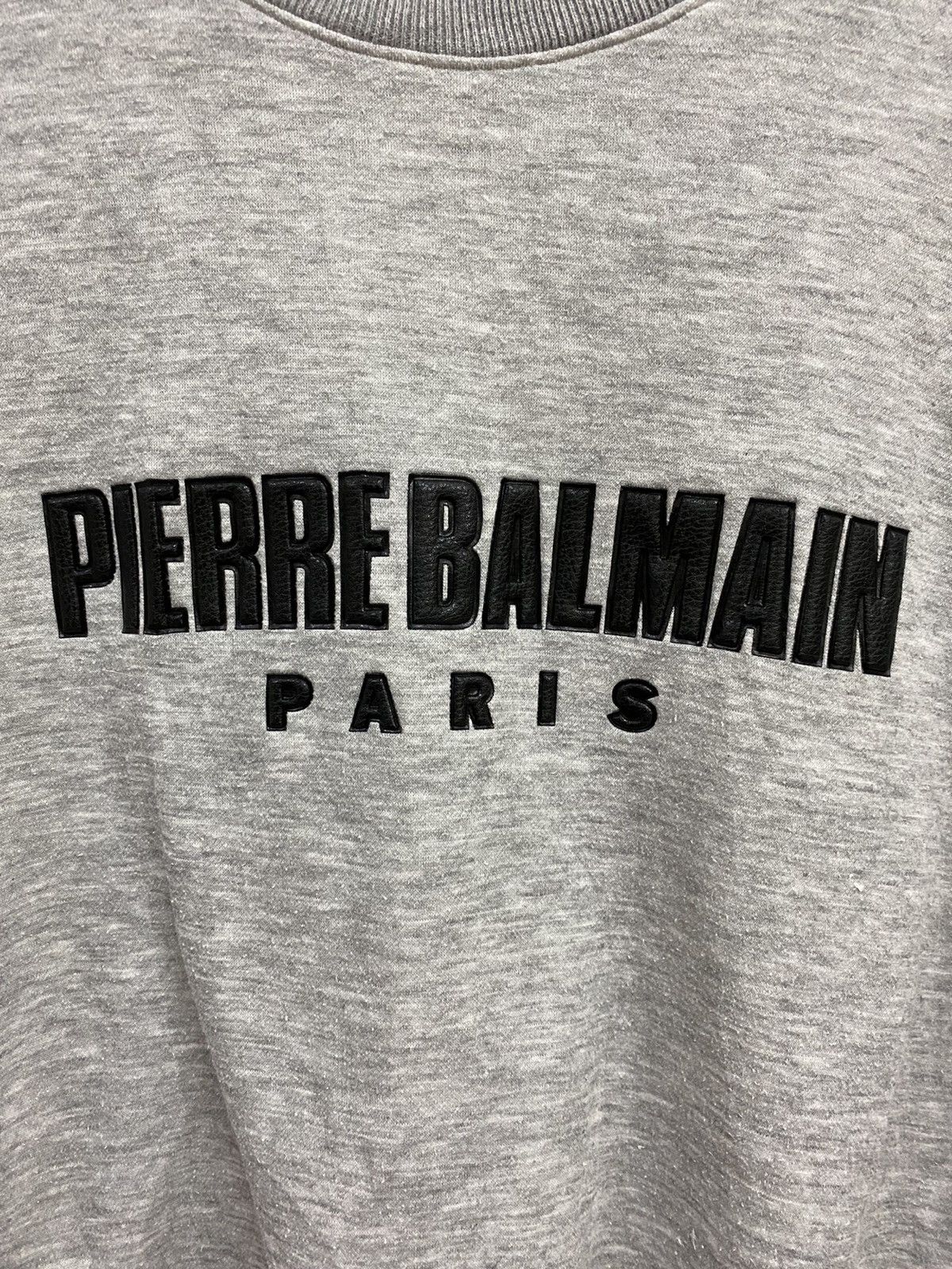 Pierre Balmain Pierre Balmain Paris Spellout Sweatshirt Size US L / EU 52-54 / 3 - 6 Thumbnail