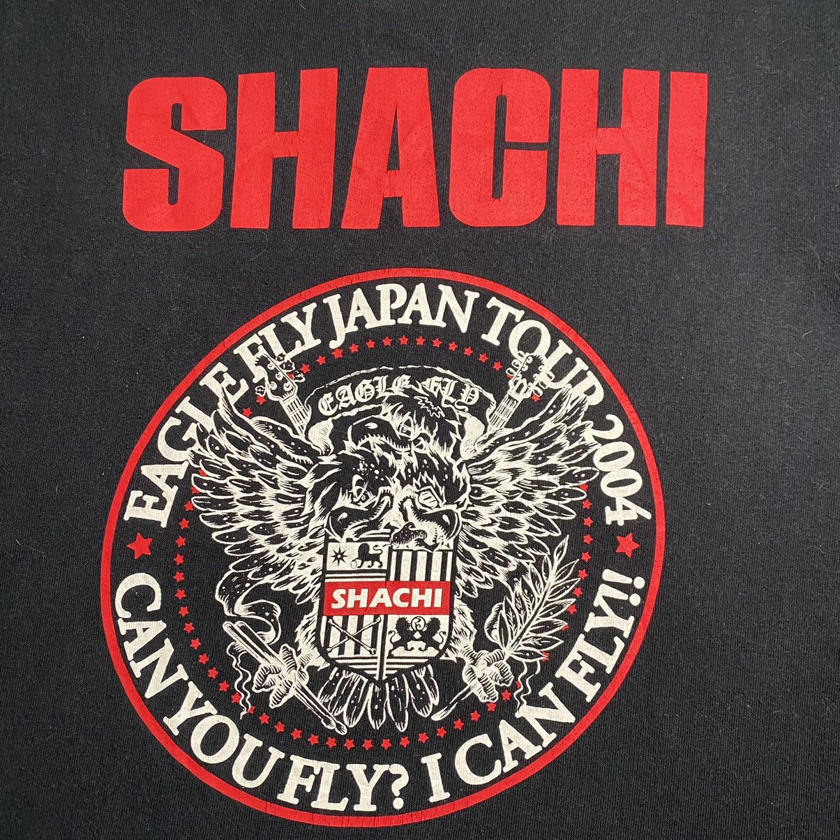 Band Tees VINTAGE SHACHI JAPANESE PUNK ROCK BAND EAGLE FLY TOUR TSHIRT Size US S / EU 44-46 / 1 - 4 Thumbnail