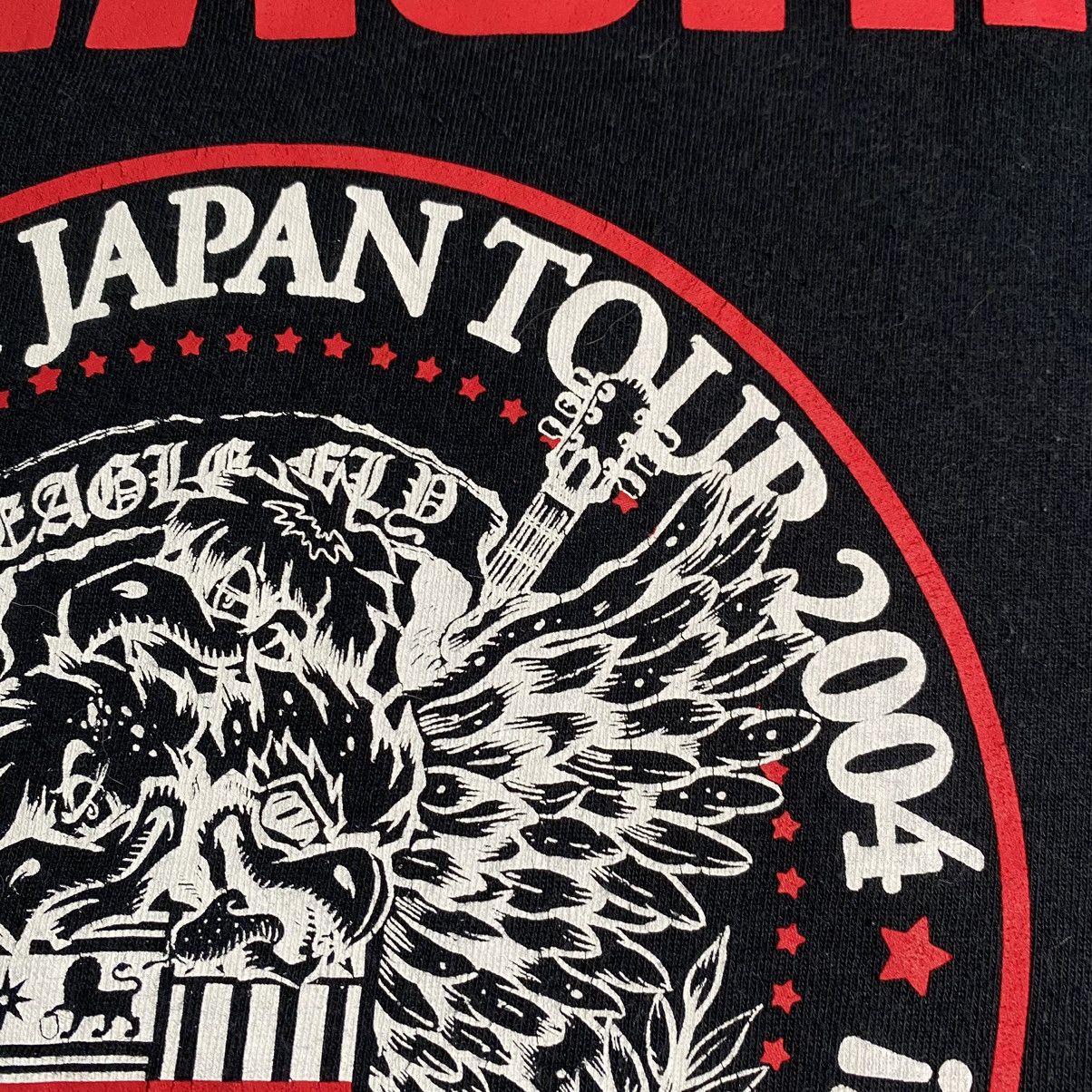 Band Tees VINTAGE SHACHI JAPANESE PUNK ROCK BAND EAGLE FLY TOUR TSHIRT Size US S / EU 44-46 / 1 - 5 Thumbnail