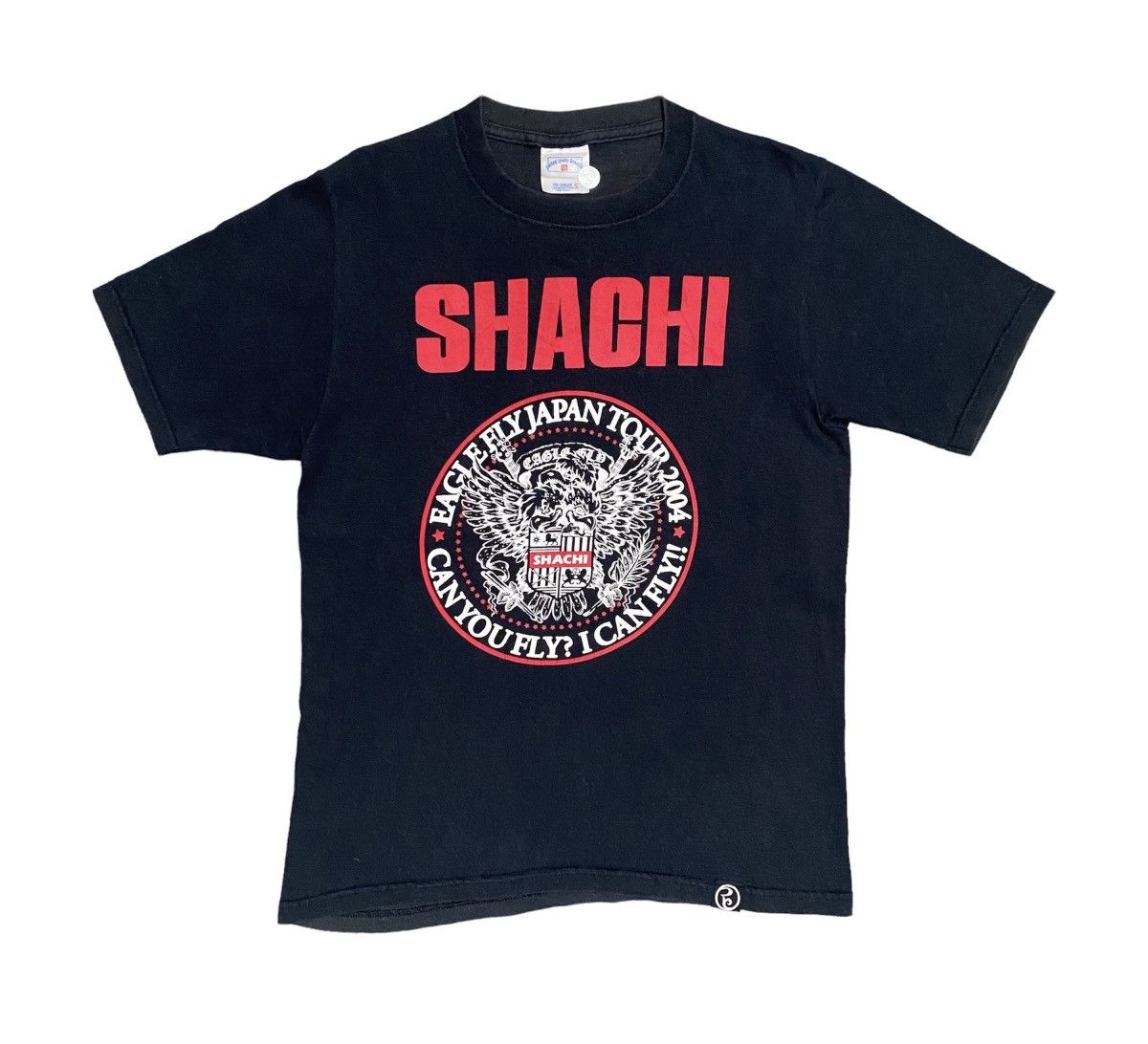 VINTAGE SHACHI JAPANESE PUNK ROCK BAND EAGLE FLY TOUR TSHIRT