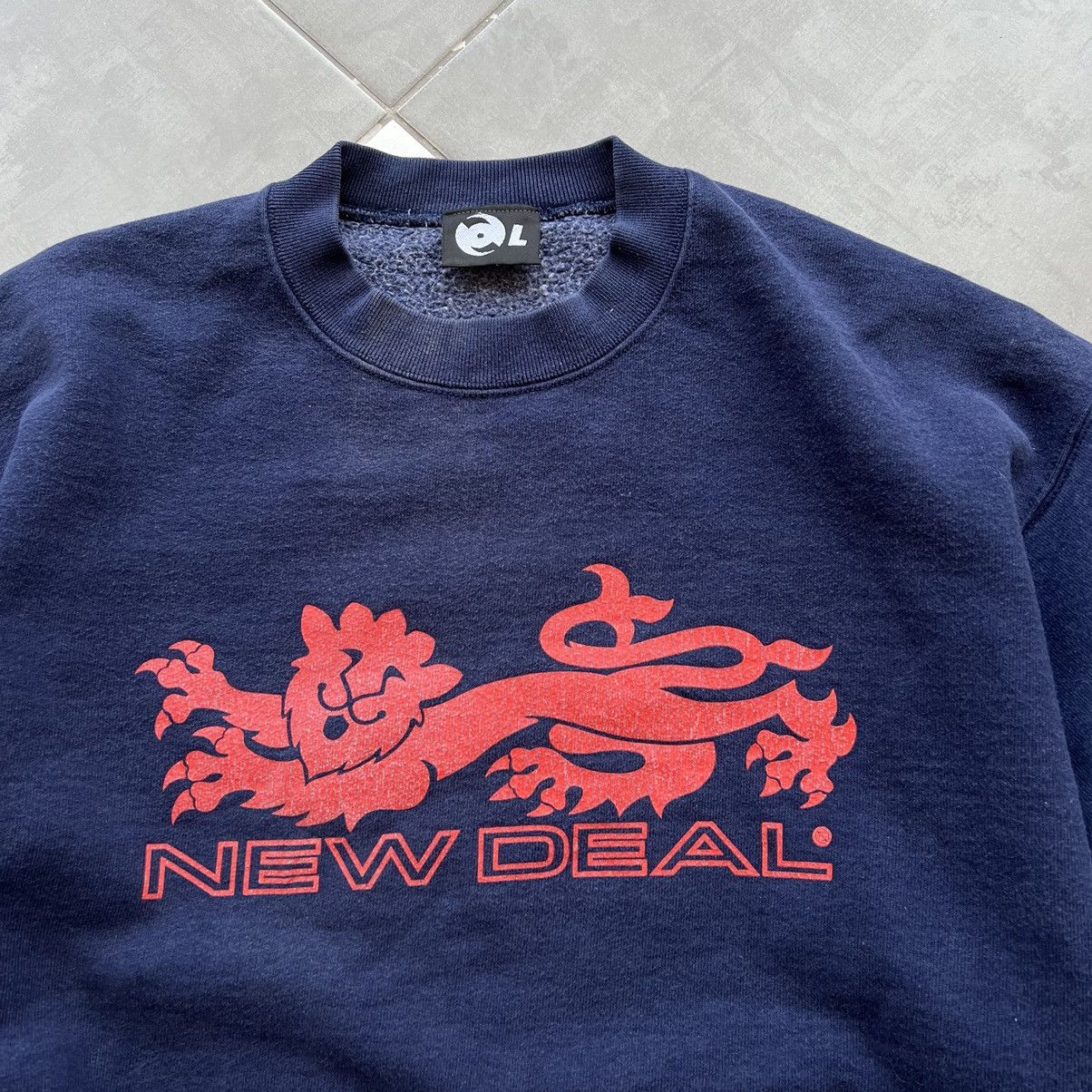 Powell Peralta × Vintage New Deal Skateboarding Vintage Sweatshirt Size US L / EU 52-54 / 3 - 4 Thumbnail