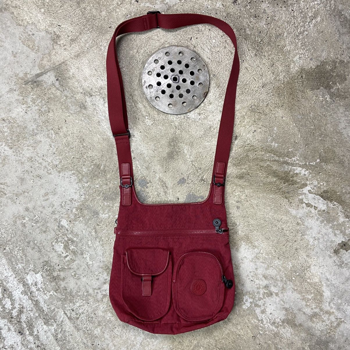Japanese Brand 1990s KIPLING MULTIPOCKET RARE CROSSBODY BAG - № 6038 Size ONE SIZE - 1 Thumbnail