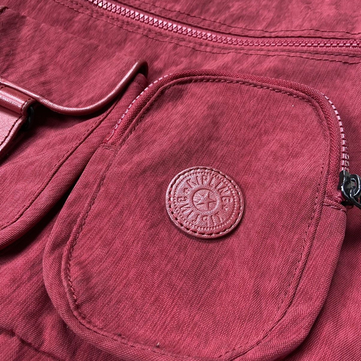 Japanese Brand 1990s KIPLING MULTIPOCKET RARE CROSSBODY BAG - № 6038 Size ONE SIZE - 3 Thumbnail