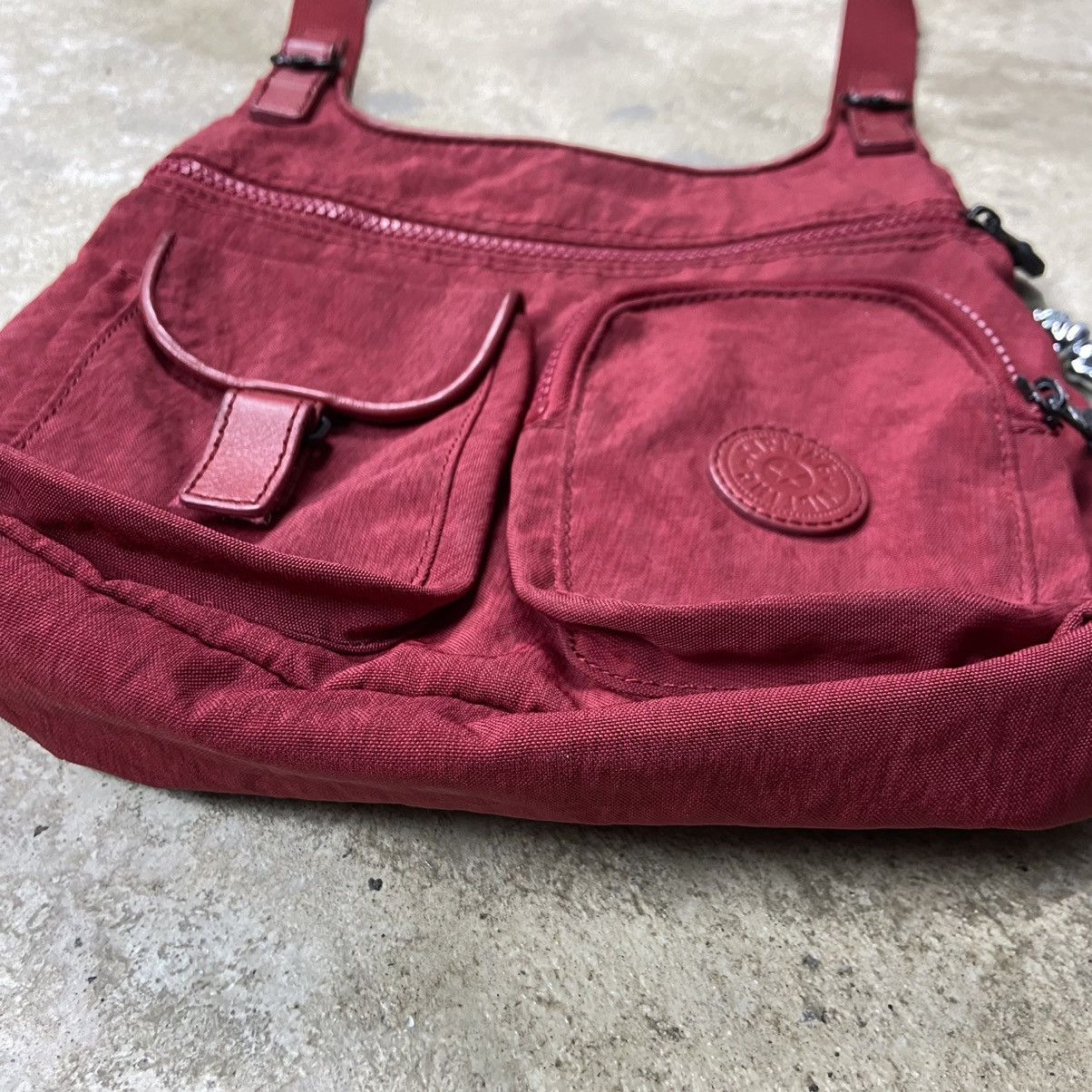 Japanese Brand 1990s KIPLING MULTIPOCKET RARE CROSSBODY BAG - № 6038 Size ONE SIZE - 7 Thumbnail