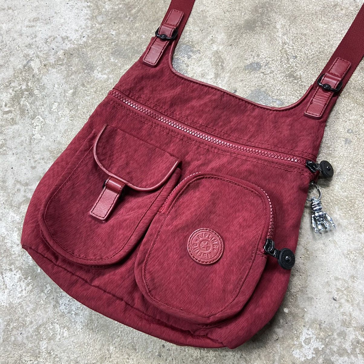 Japanese Brand 1990s KIPLING MULTIPOCKET RARE CROSSBODY BAG - № 6038 Size ONE SIZE - 2 Thumbnail