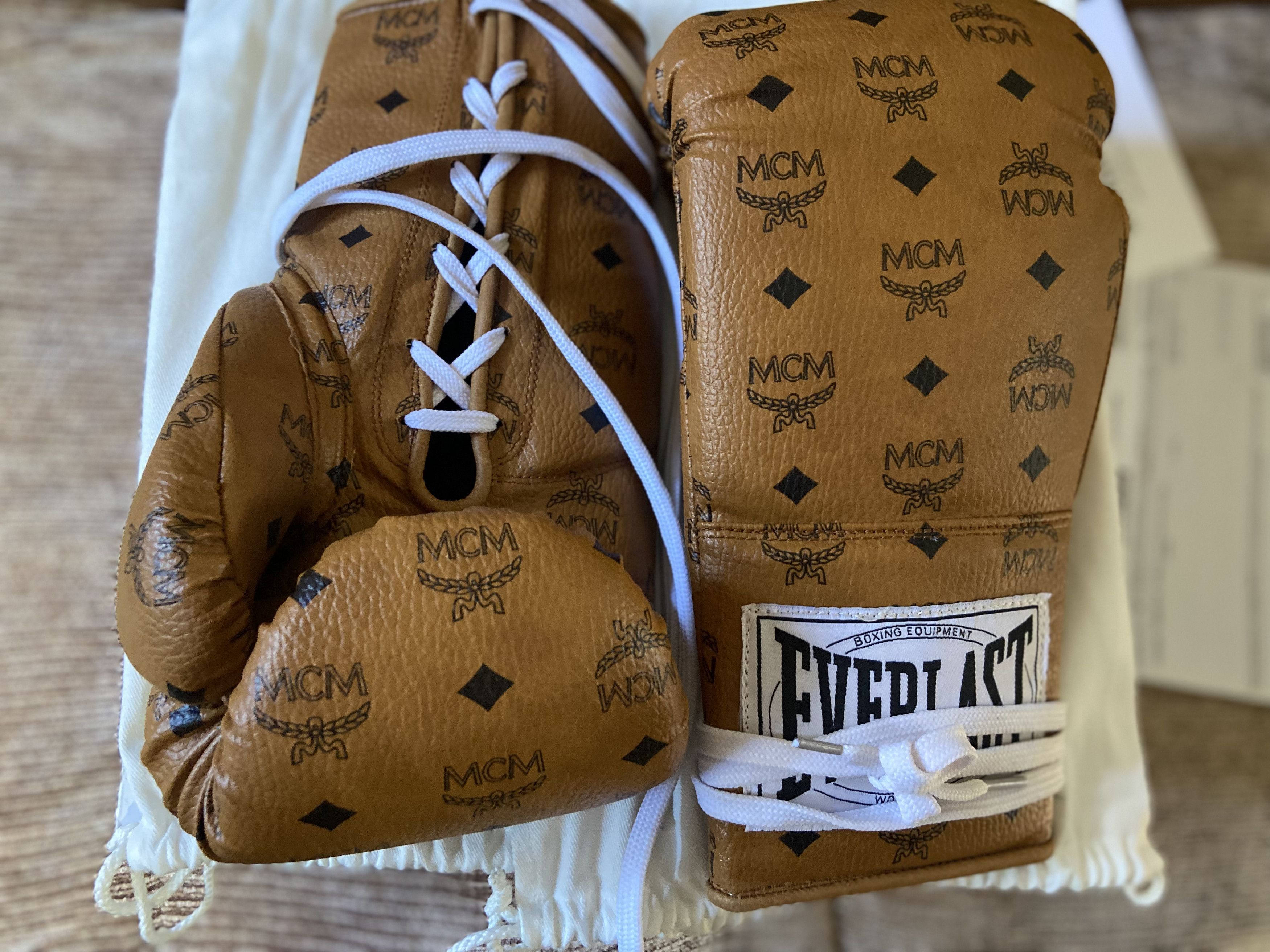 Mcm on sale boxing gloves