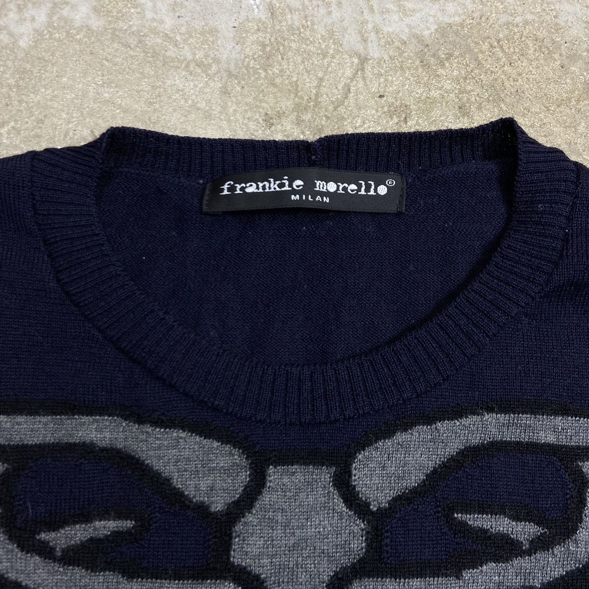 Frankie Morello FRANKIE MORELLO MILAN Y2K BONES SKELETON X-RAY KNIT - № 1069 Size US L / EU 52-54 / 3 - 6 Thumbnail