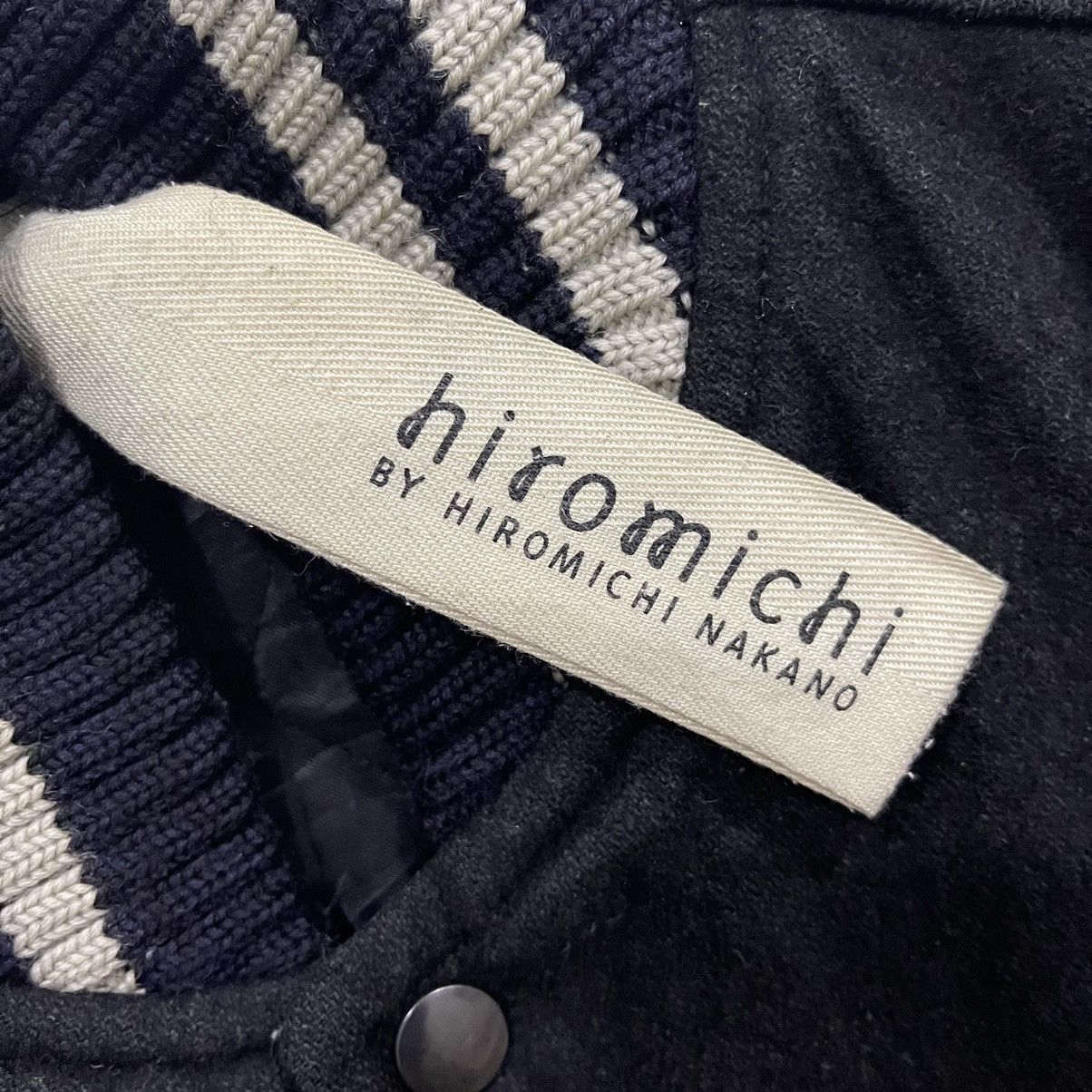 Hiroshi Fujiwara Japanese Brand Hiromichi Nakano Wool/Leather Varsity Jacket Size US M / EU 48-50 / 2 - 10 Thumbnail