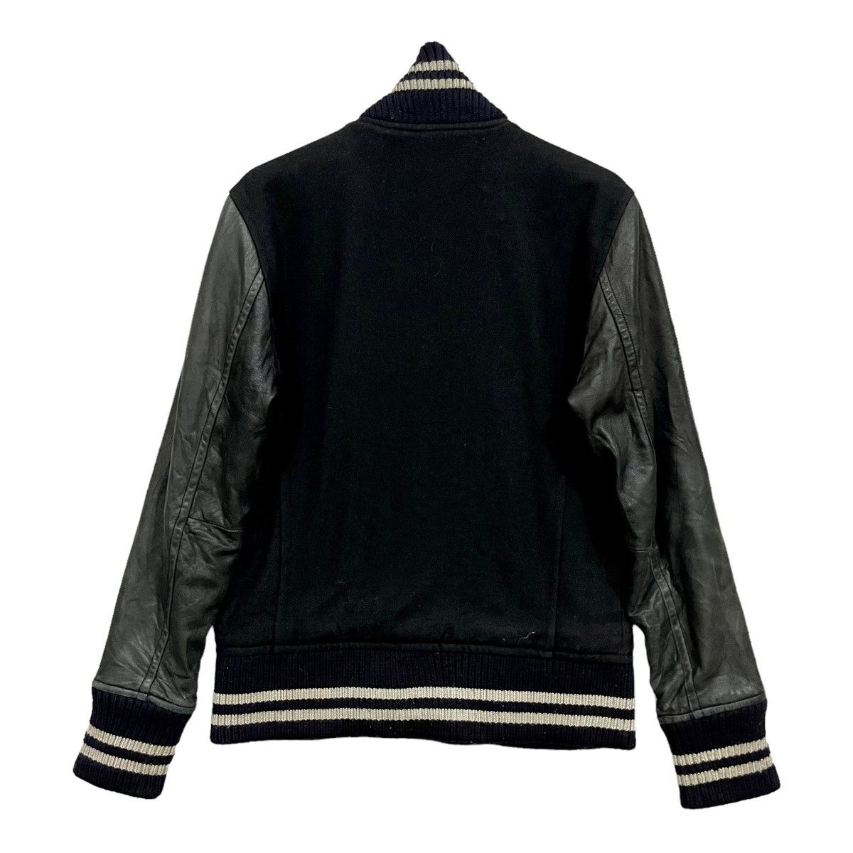 Hiroshi Fujiwara Japanese Brand Hiromichi Nakano Wool/Leather Varsity Jacket Size US M / EU 48-50 / 2 - 9 Thumbnail