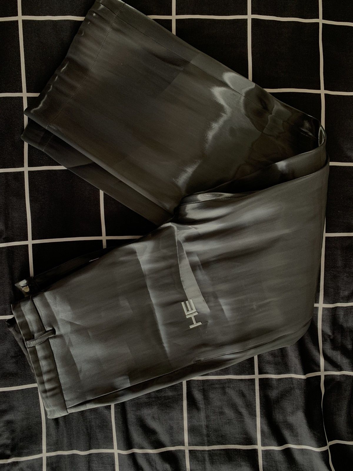 Heliot Emil Liquid Metal Pants