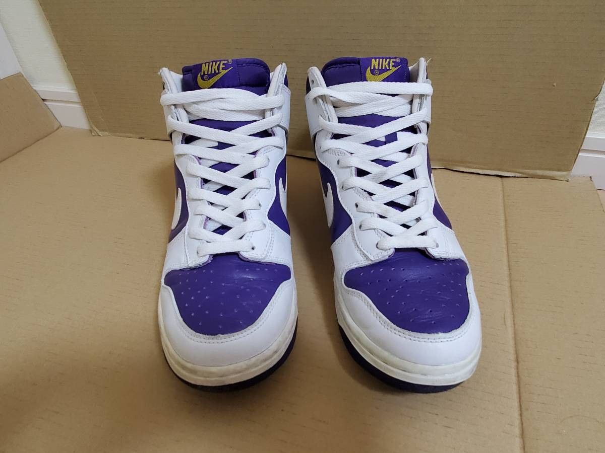 Nike Dunk High LE Co.JP "Reverse City Attack" from 1999 Size US 10 / EU 43 - 3 Thumbnail