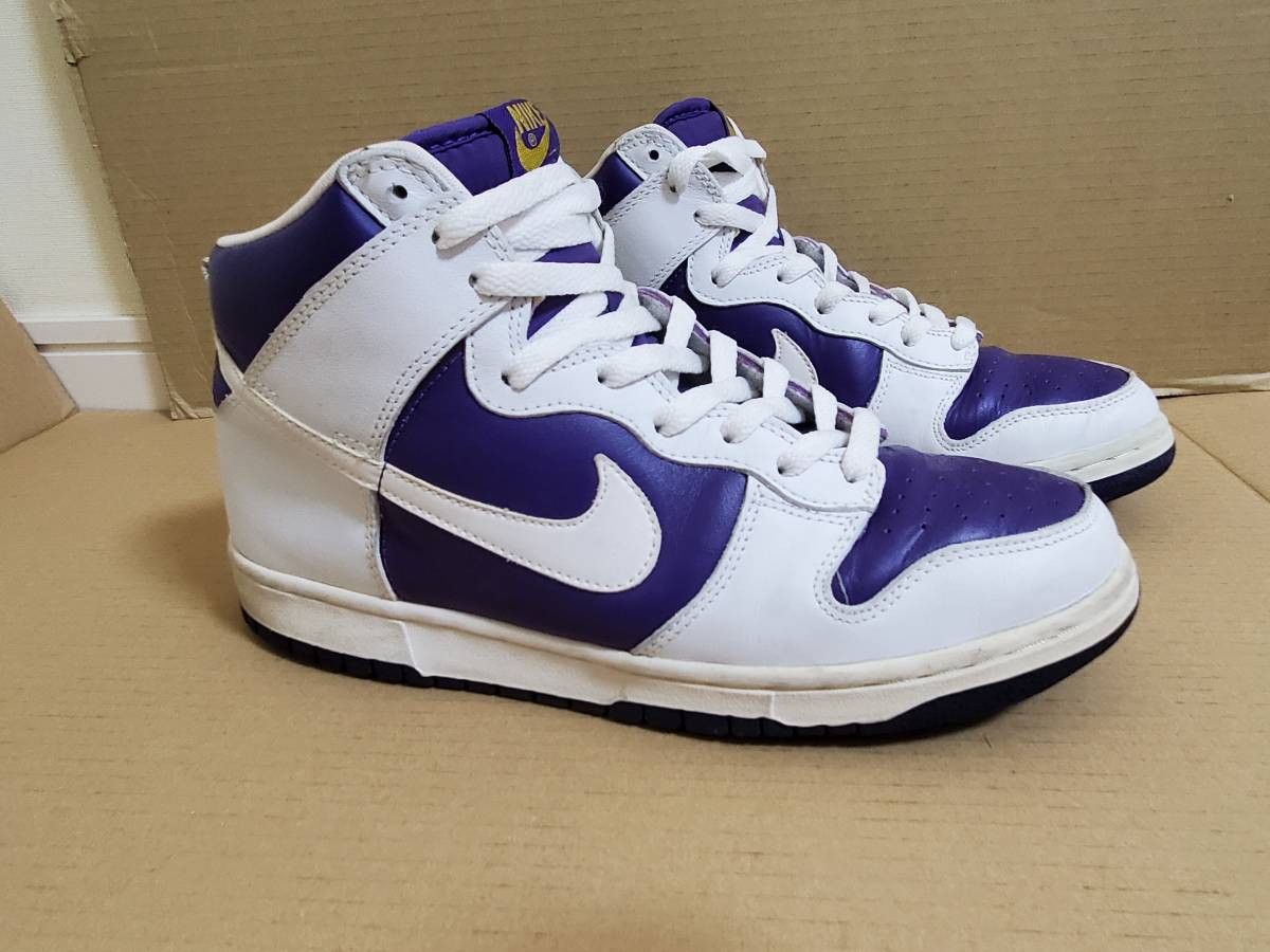 Nike Dunk High LE Co.JP "Reverse City Attack" from 1999 Size US 10 / EU 43 - 4 Thumbnail