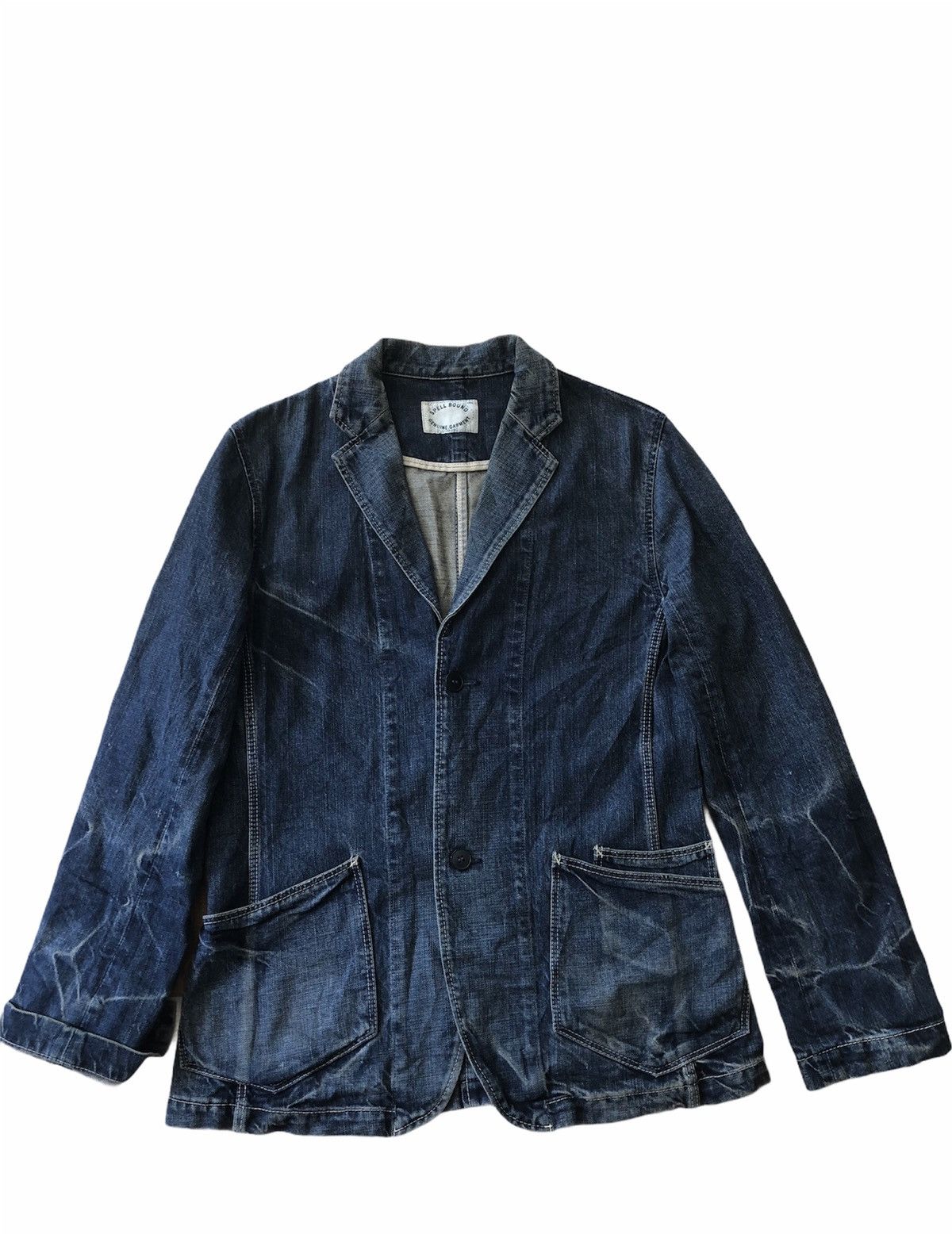 Indigo × Spellbound × Vintage Awesome Vintage SPELLBOUND Genuine Garment Denim Size US M / EU 48-50 / 2 - 2 Thumbnail