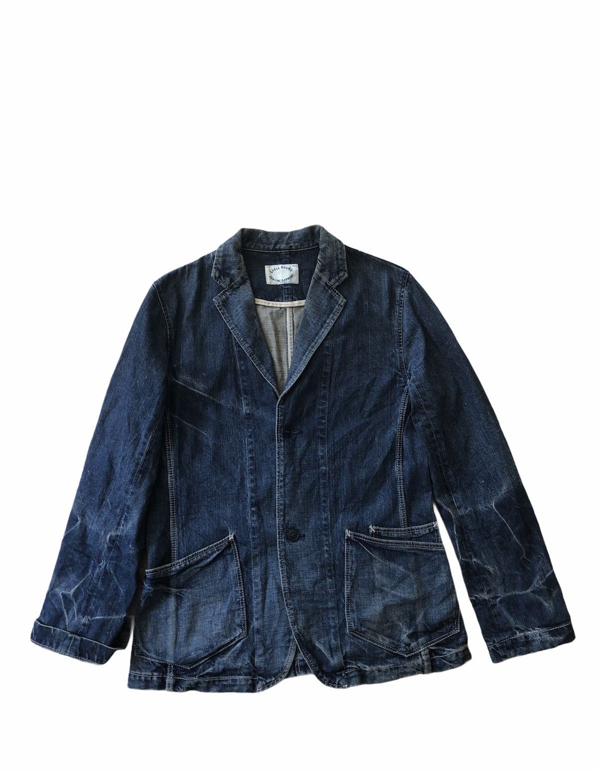 Indigo × Spellbound × Vintage Awesome Vintage SPELLBOUND Genuine Garment Denim Size US M / EU 48-50 / 2 - 1 Thumbnail