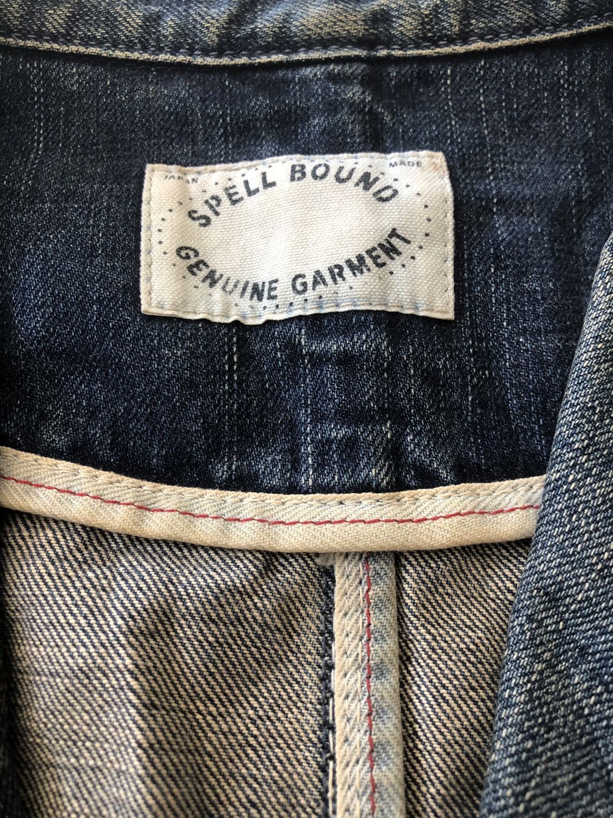 Indigo × Spellbound × Vintage Awesome Vintage SPELLBOUND Genuine Garment Denim Size US M / EU 48-50 / 2 - 6 Thumbnail