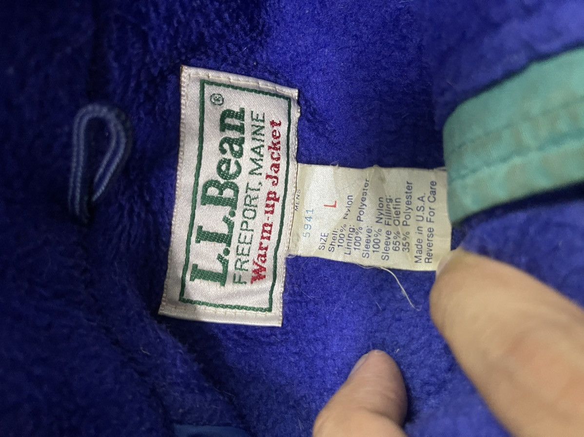 L.L. Bean × Vintage Vintage 80’s LL.BEAN Windbreaker Warm Up Made in USA Size US L / EU 52-54 / 3 - 2 Thumbnail