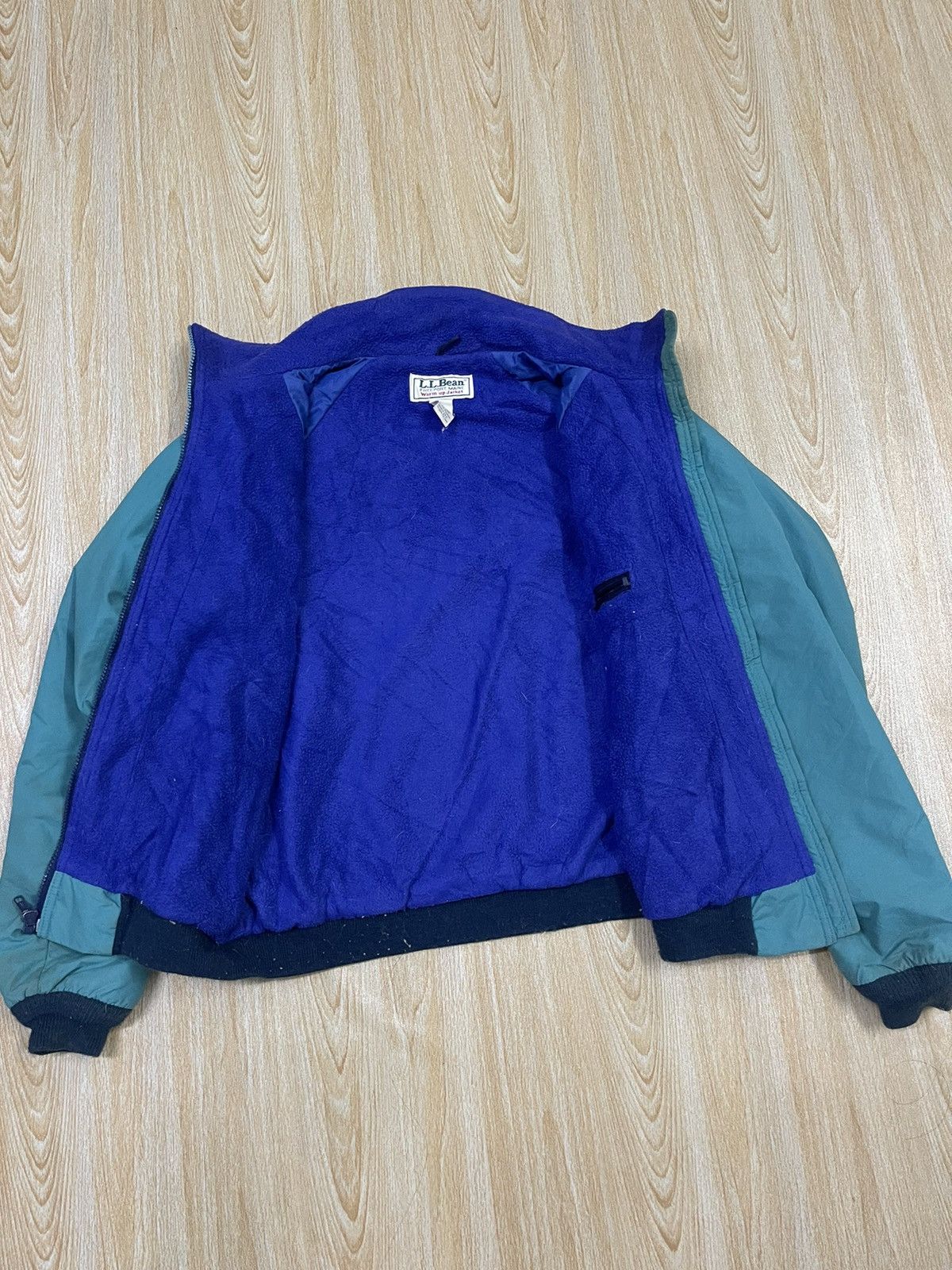 L.L. Bean × Vintage Vintage 80’s LL.BEAN Windbreaker Warm Up Made in USA Size US L / EU 52-54 / 3 - 4 Thumbnail