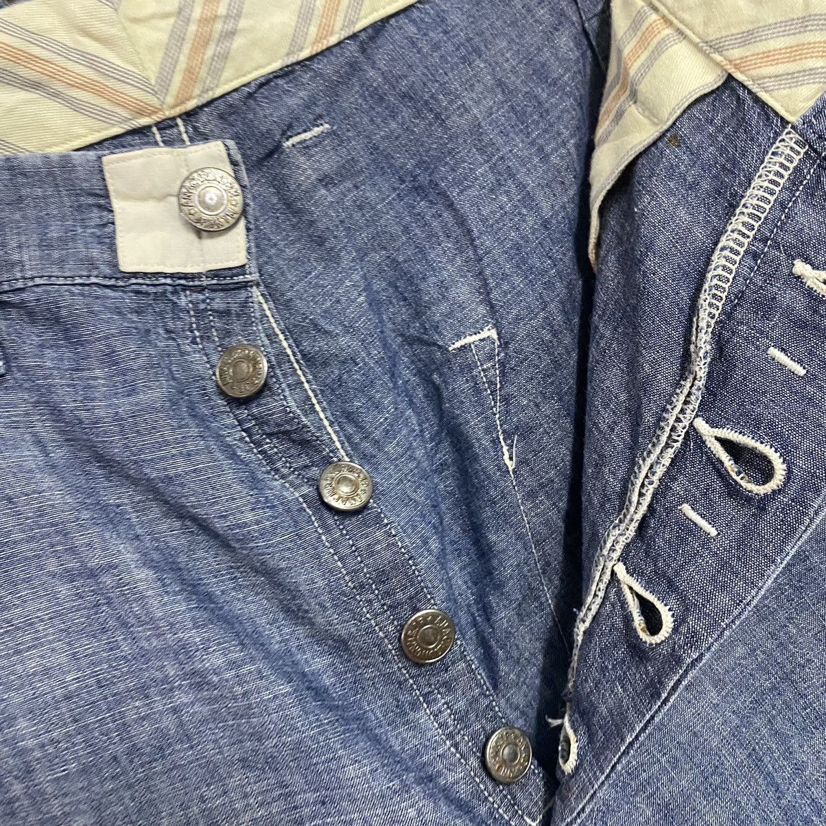 ANACHRONORM Anachronorm Lightweight Denim Work Pants Size US 33 - 10 Thumbnail