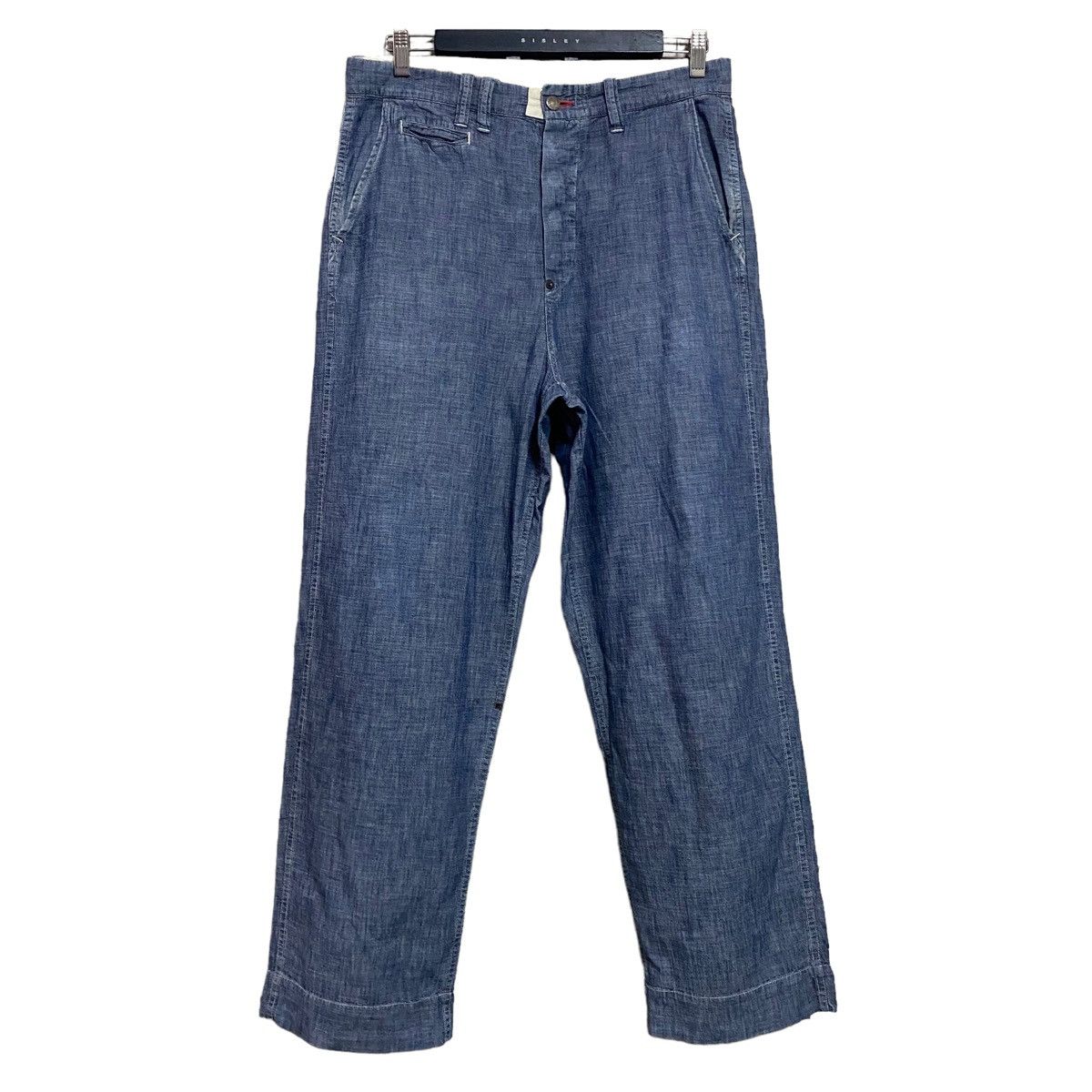 ANACHRONORM Anachronorm Lightweight Denim Work Pants Size US 33 - 3 Thumbnail