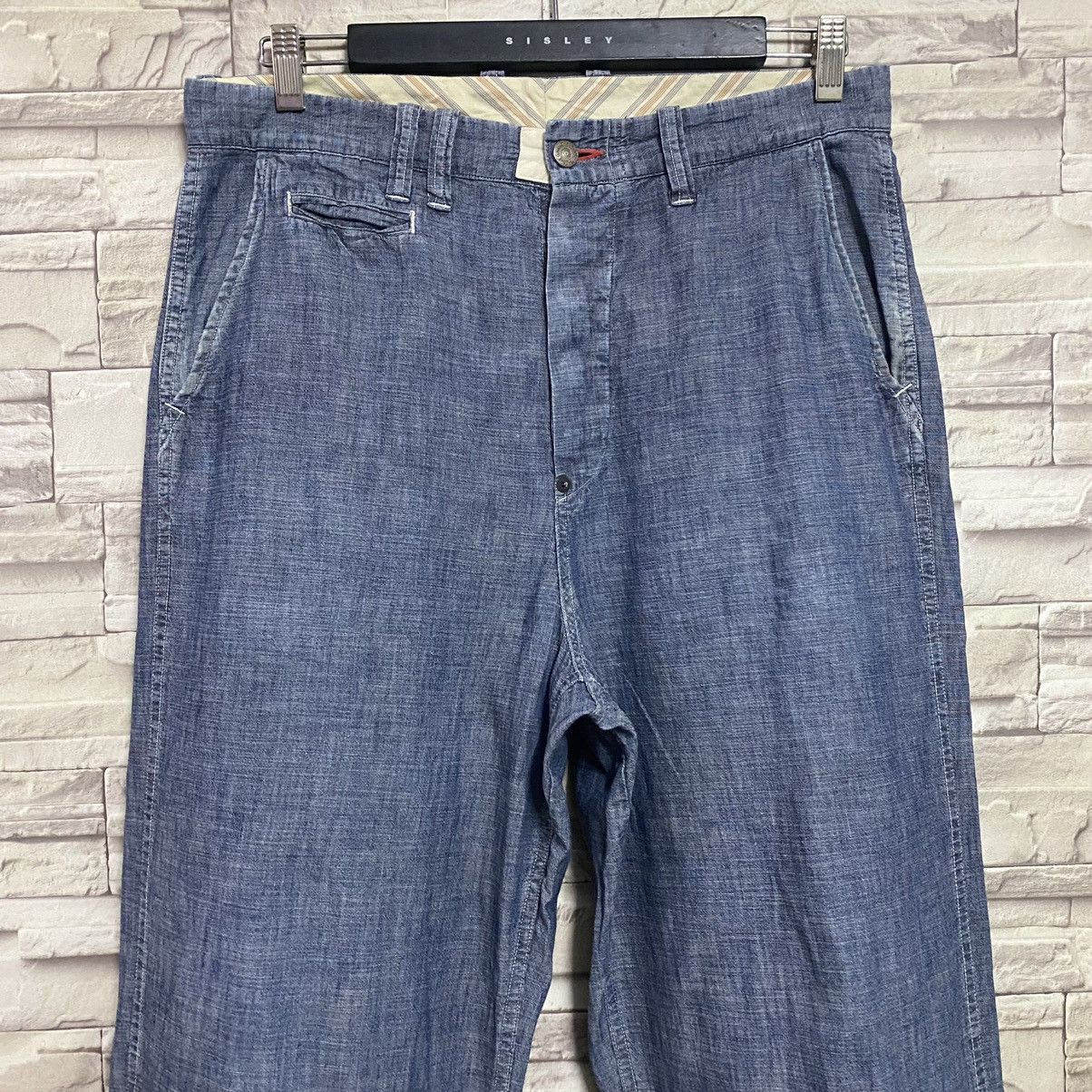 ANACHRONORM Anachronorm Lightweight Denim Work Pants Size US 33 - 5 Thumbnail