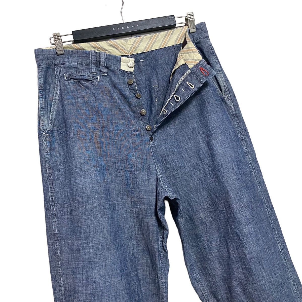 ANACHRONORM Anachronorm Lightweight Denim Work Pants Size US 33 - 1 Thumbnail