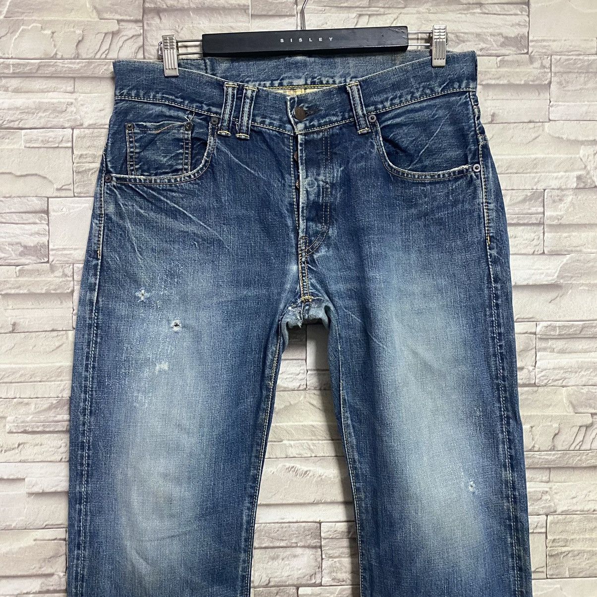 ANACHRONORM Vintage ANACHRONORM Denim Selvedge Jeans Size US 35 - 4 Thumbnail