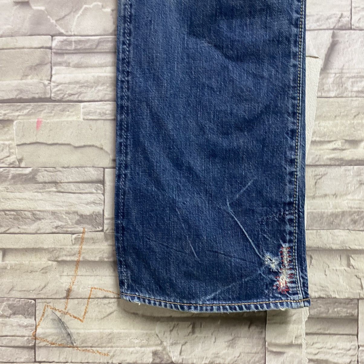 ANACHRONORM Vintage ANACHRONORM Denim Selvedge Jeans Size US 35 - 10 Thumbnail