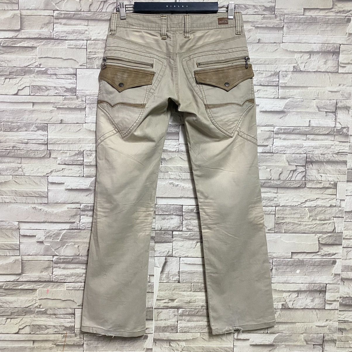 Japanese Brand Nicole Club For Men Denim Flare Multipocket Pants Stretch Size US 30 / EU 46 - 8 Thumbnail