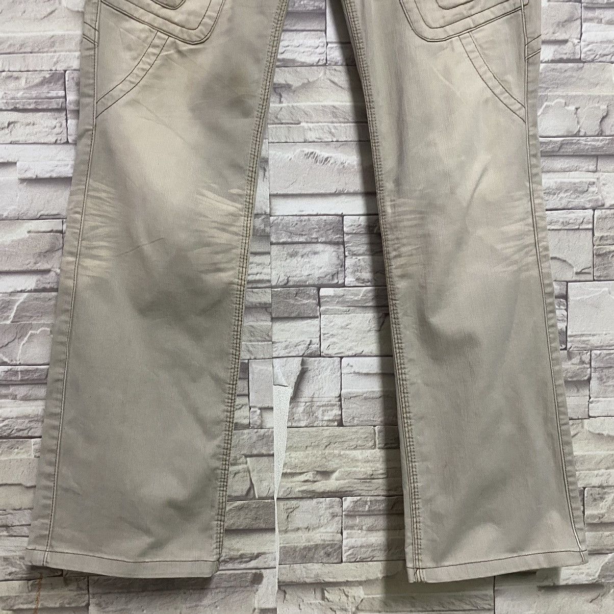 Japanese Brand Nicole Club For Men Denim Flare Multipocket Pants Stretch Size US 30 / EU 46 - 5 Thumbnail
