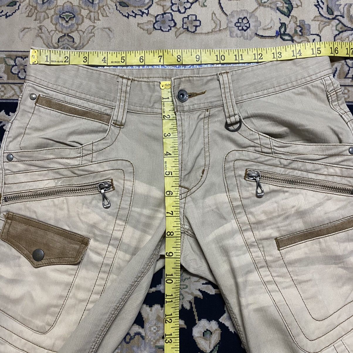 Japanese Brand Nicole Club For Men Denim Flare Multipocket Pants Stretch Size US 30 / EU 46 - 19 Thumbnail