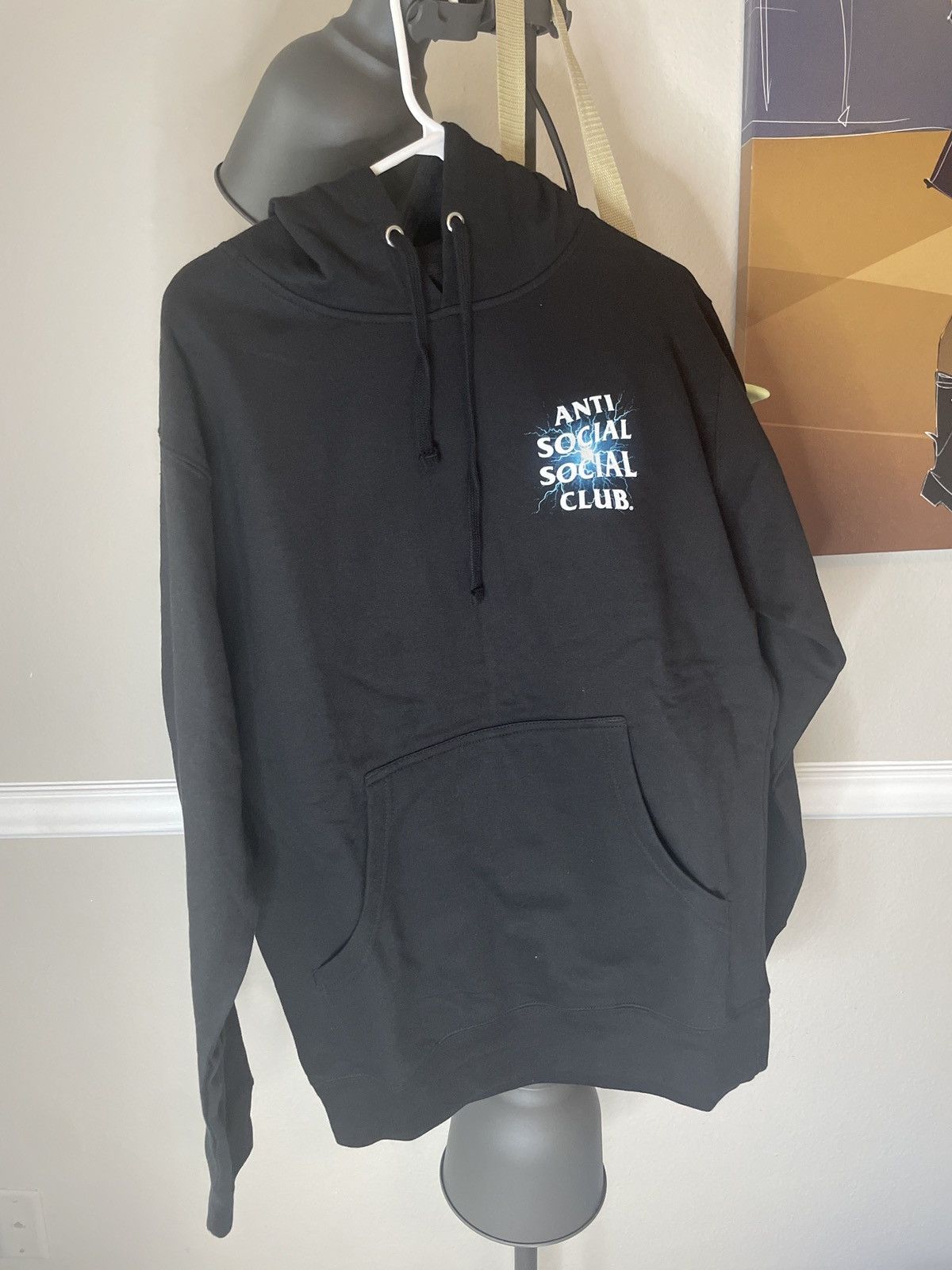 Anti Social Social 2024 Club “PAIN” Hoodie (GITD)