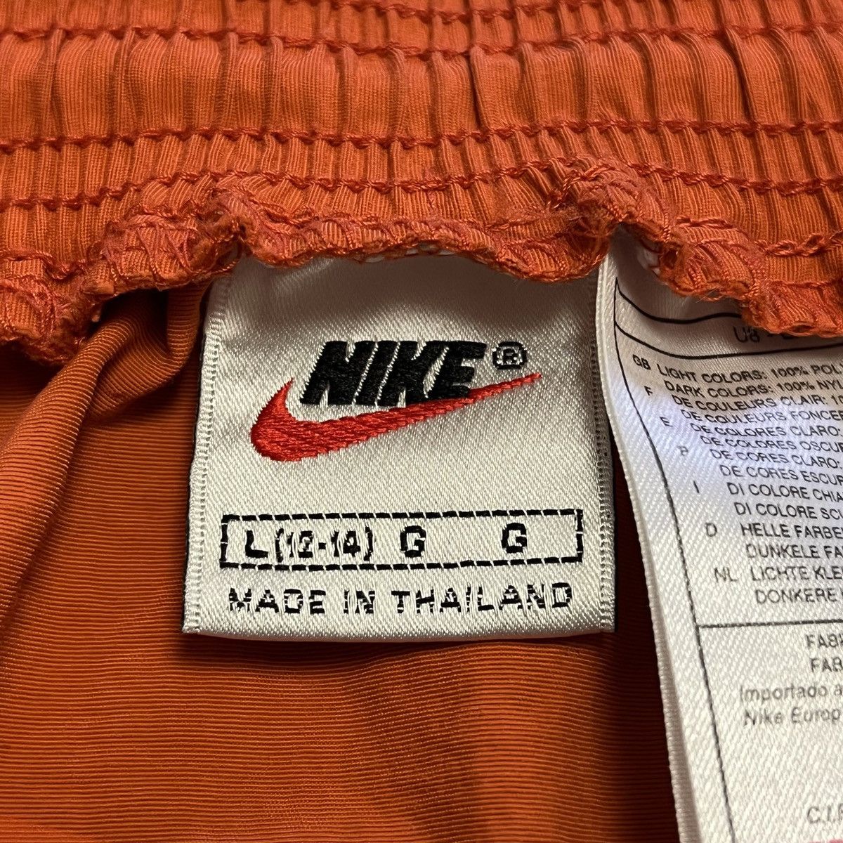 Nike Nike Vintage y2k big logo swoosh shorts Size US 30 / EU 46 - 9 Thumbnail