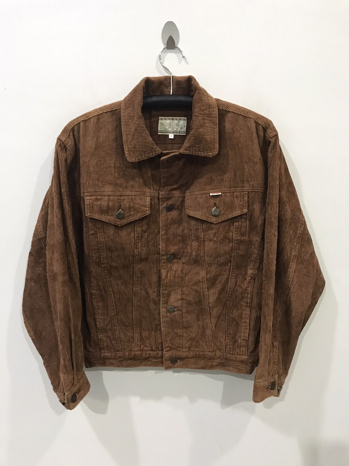 Japanese Brand DONKUNGIE Japan Curduroy Trucker Jacket | Grailed