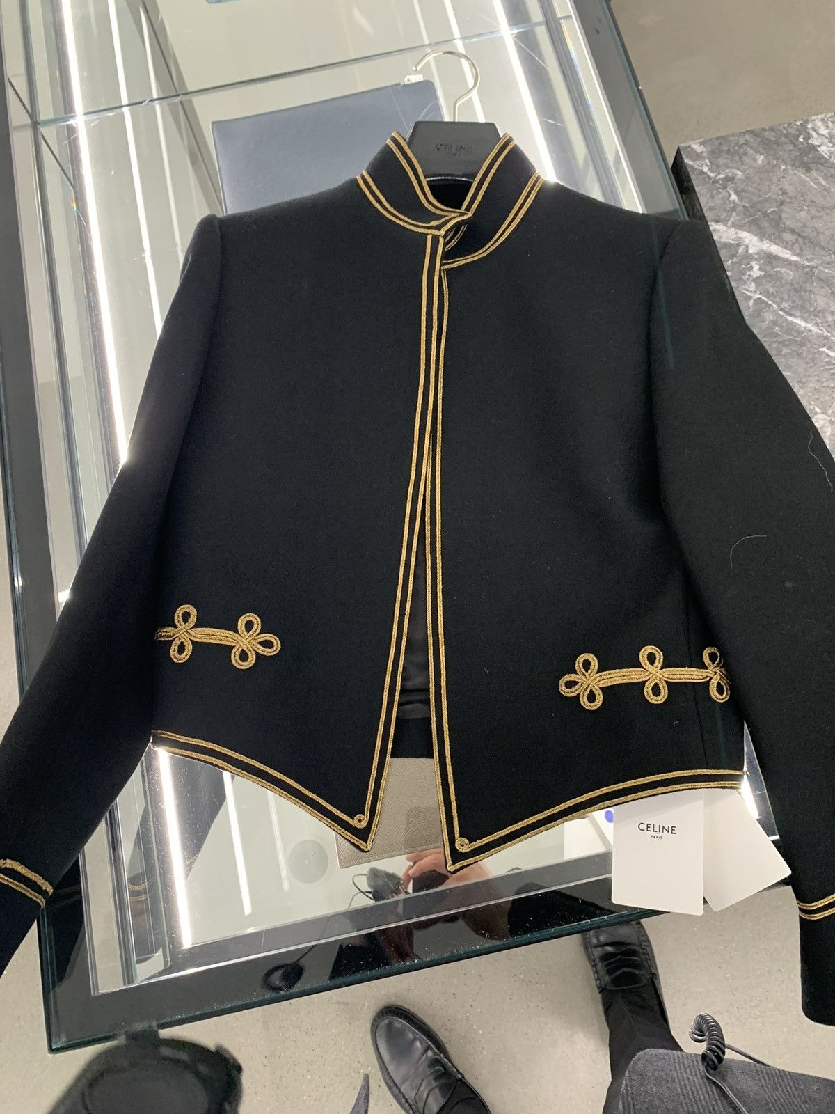 Celine × Hedi Slimane Celine Spencer Jacket 44 | Grailed