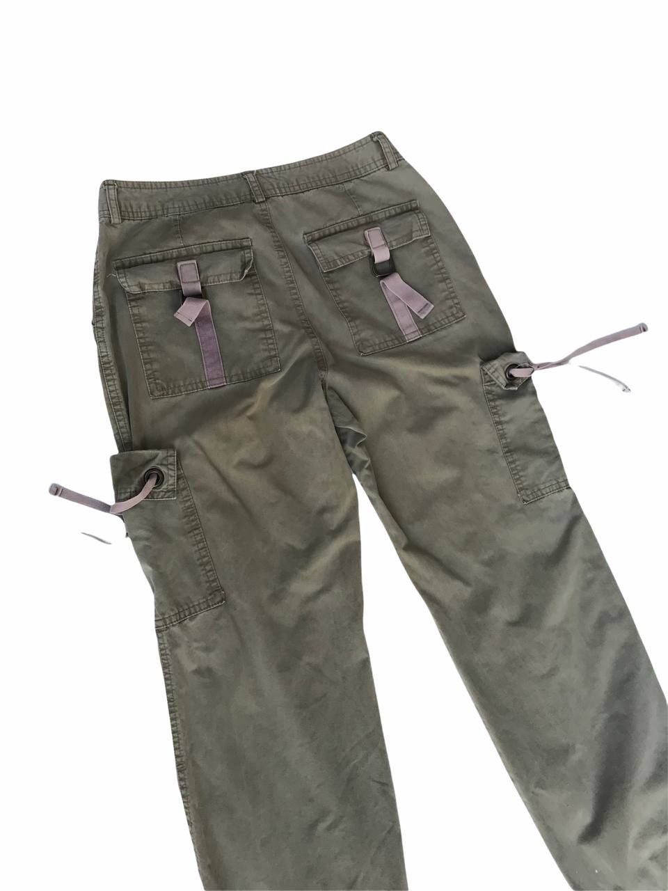 Japanese Brand Eltoo Multipocket Cargo Pants Streetwear Fashion (Women) Size 27" / US 4 / IT 40 - 7 Thumbnail