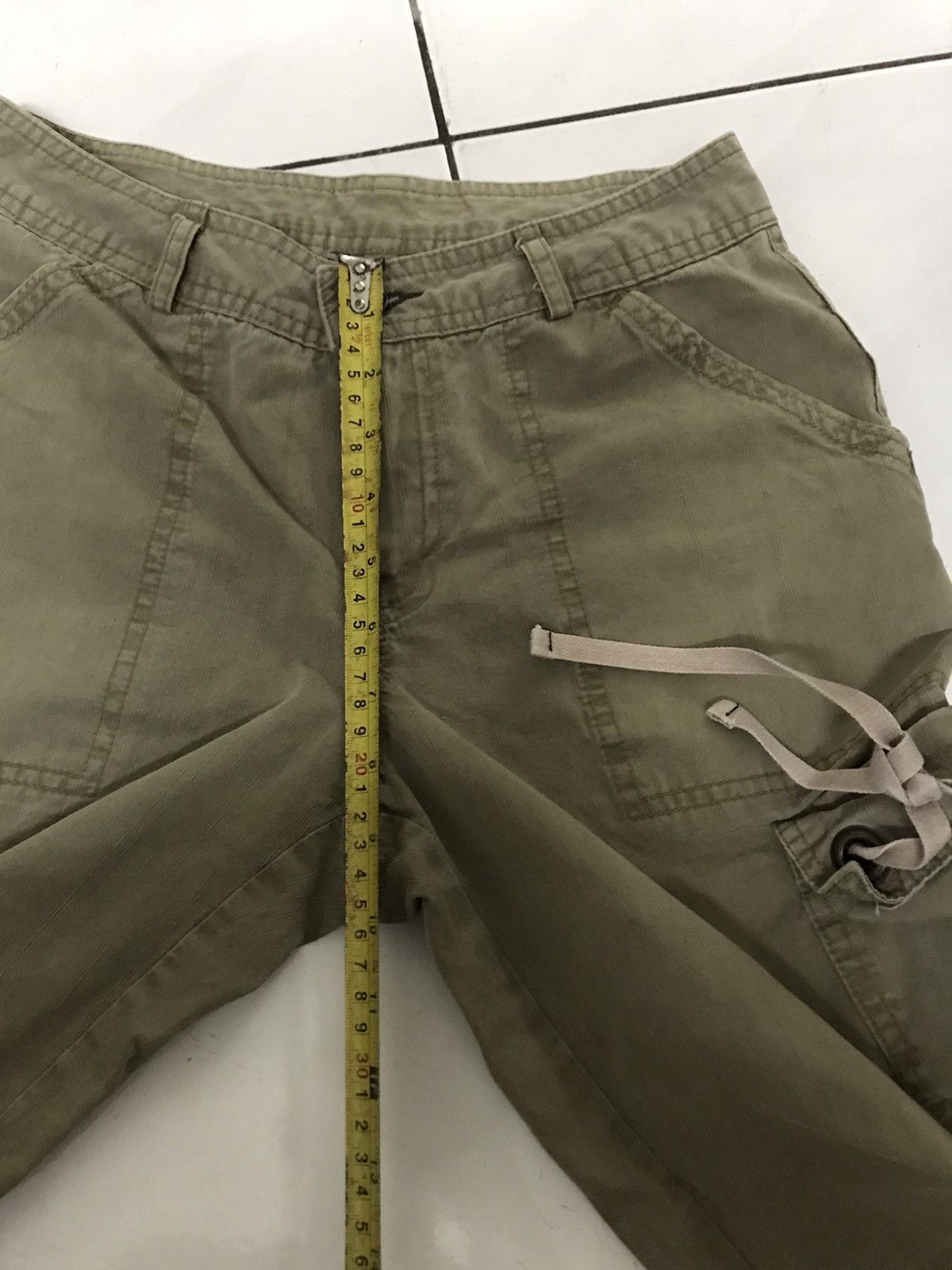 Japanese Brand Eltoo Multipocket Cargo Pants Streetwear Fashion (Women) Size 27" / US 4 / IT 40 - 9 Thumbnail