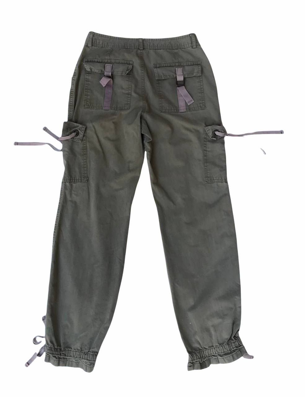 Japanese Brand Eltoo Multipocket Cargo Pants Streetwear Fashion (Women) Size 27" / US 4 / IT 40 - 6 Thumbnail