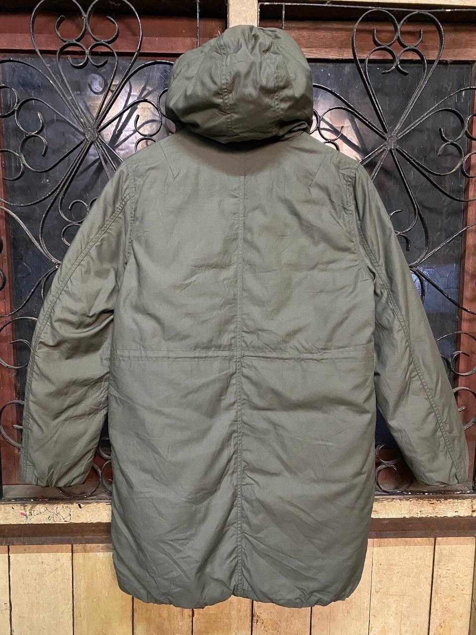 Japanese Brand EARTH MUSIC & ECOLOGY HOODED PARKA JACKET Size US M / EU 48-50 / 2 - 6 Thumbnail