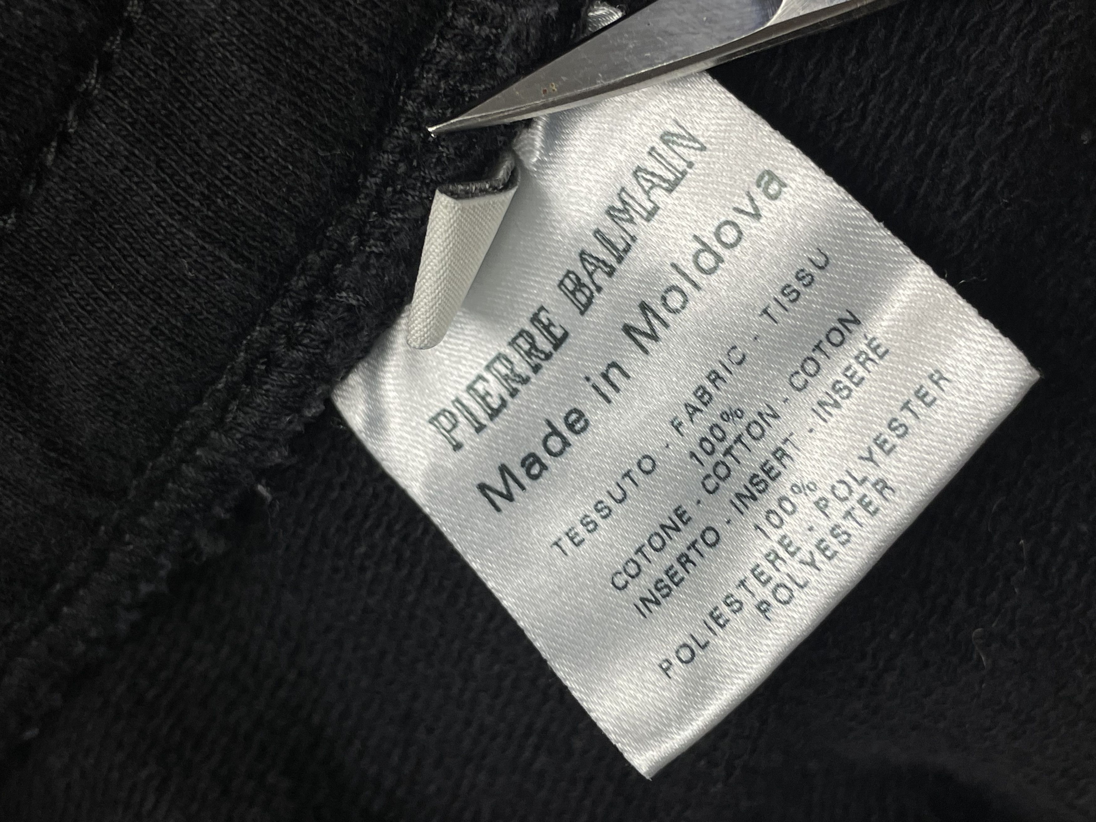 Pierre Balmain Pierre Balmain Biker Sweatpants Size US 32 / EU 48 - 5 Thumbnail