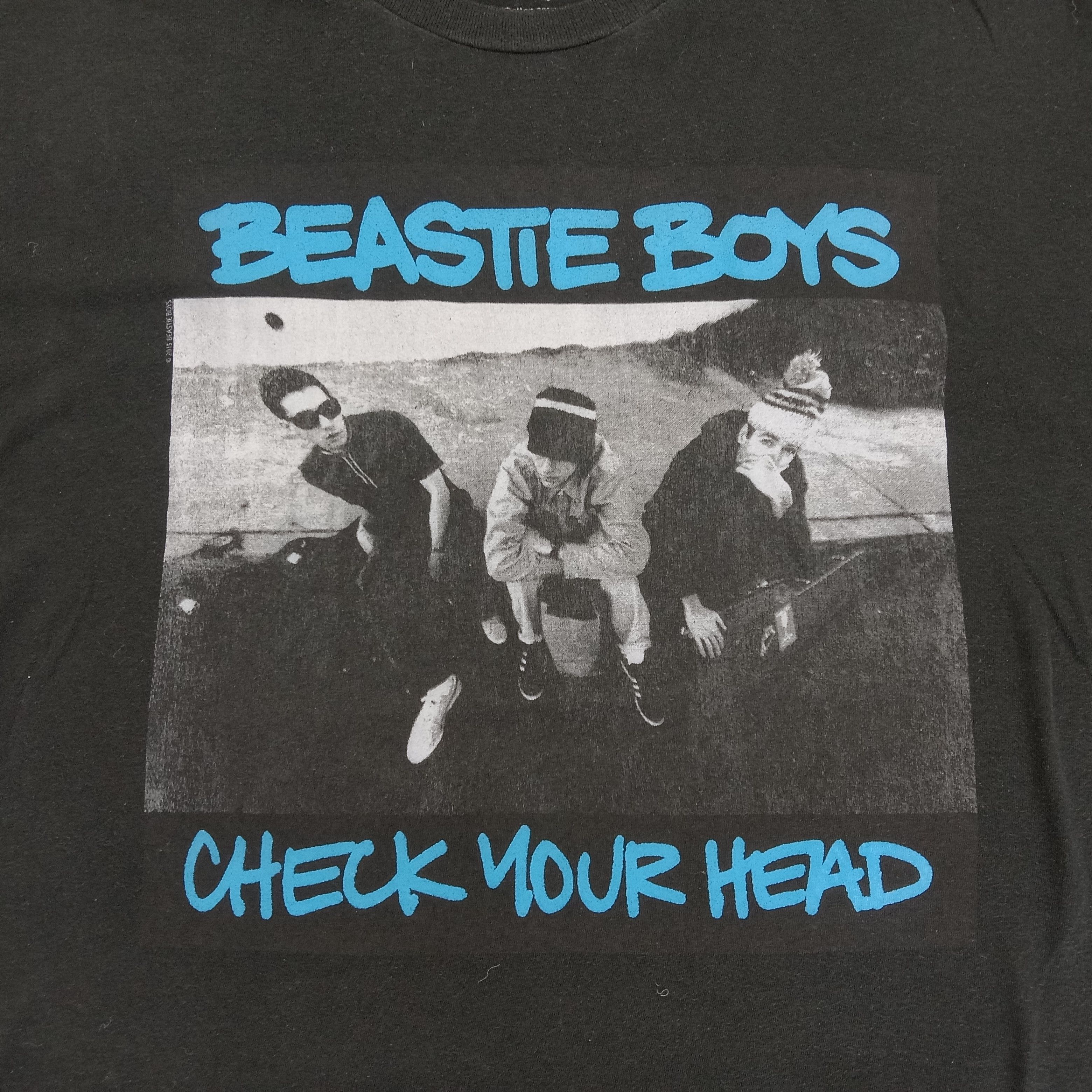 Rap Tees × Vintage BEASTIE BOYS American Rapper Group Line Up T-Shirt Size US L / EU 52-54 / 3 - 2 Thumbnail