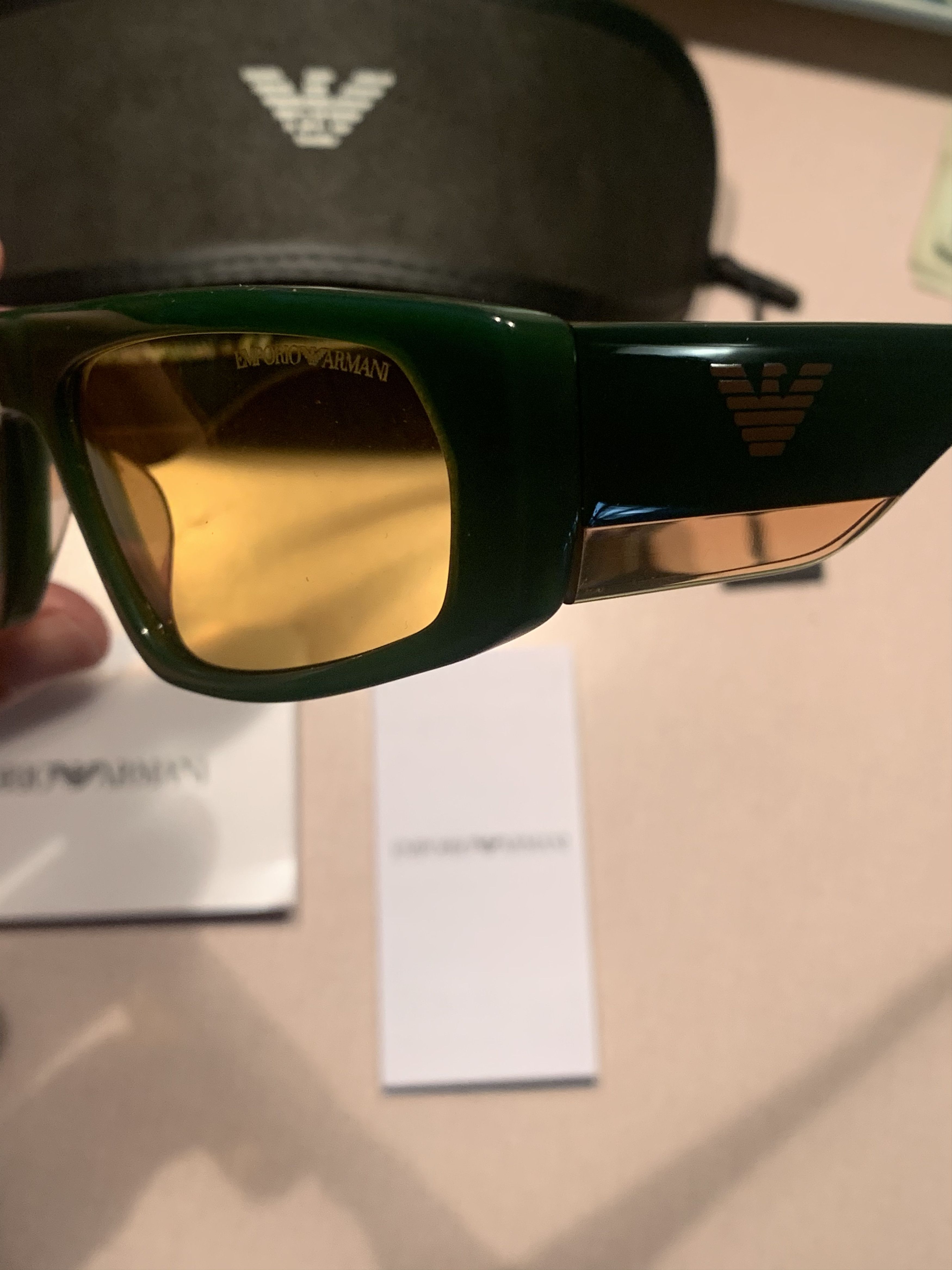 Armani × Emporio Armani × Giorgio Armani *RARE* New Giorgio Emporio Armani Sunglasses Size ONE SIZE - 2 Thumbnail