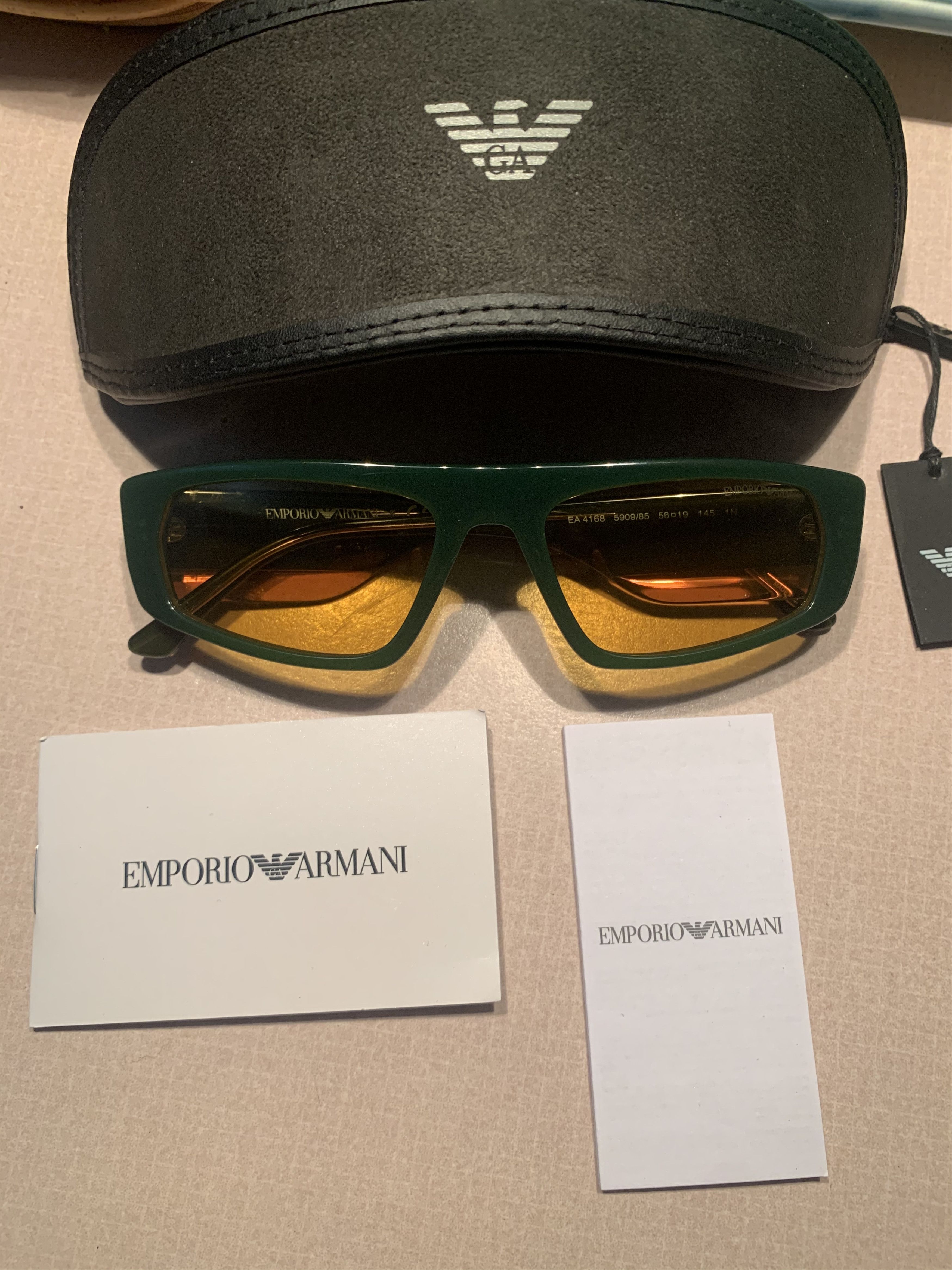 Armani × Emporio Armani × Giorgio Armani *RARE* New Giorgio Emporio Armani Sunglasses Size ONE SIZE - 1 Thumbnail