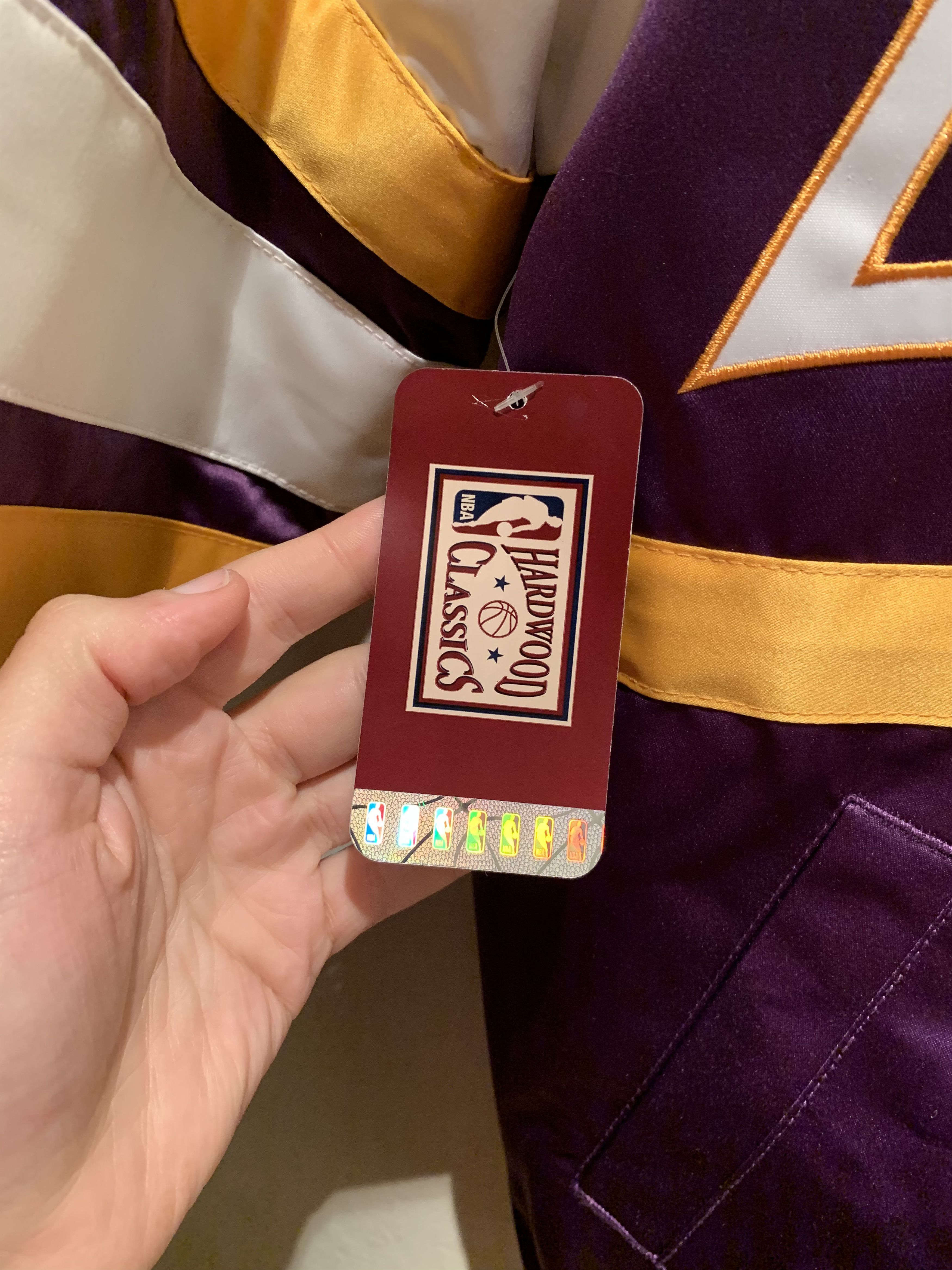 Mitchell & Ness × NBA RARE* New Mitchell & Ness Hardwood Classics LA Lakers Jacket Size US S / EU 44-46 / 1 - 5 Thumbnail