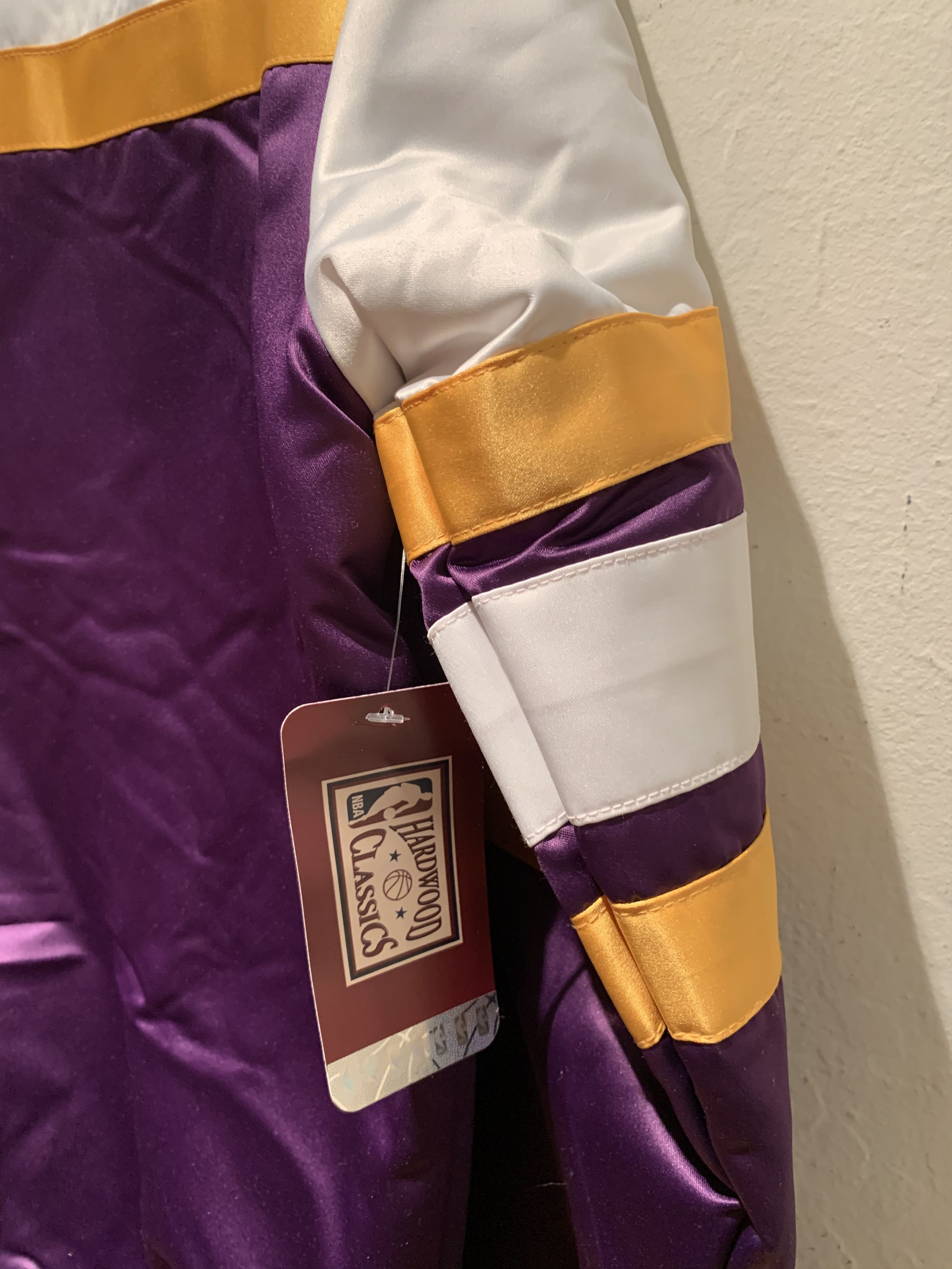 Mitchell & Ness × NBA RARE* New Mitchell & Ness Hardwood Classics LA Lakers Jacket Size US S / EU 44-46 / 1 - 8 Thumbnail