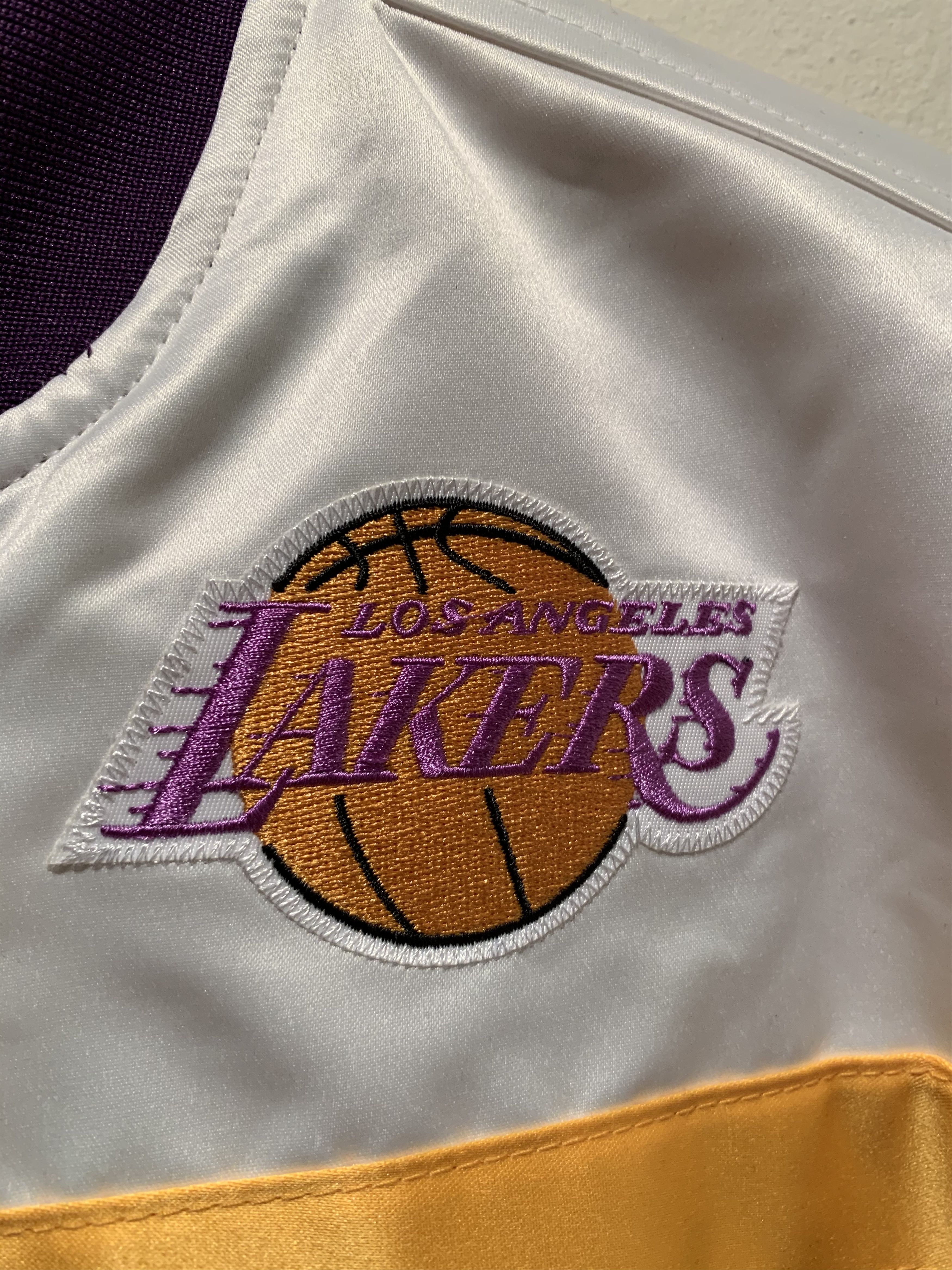 Mitchell & Ness × NBA RARE* New Mitchell & Ness Hardwood Classics LA Lakers Jacket Size US S / EU 44-46 / 1 - 3 Thumbnail