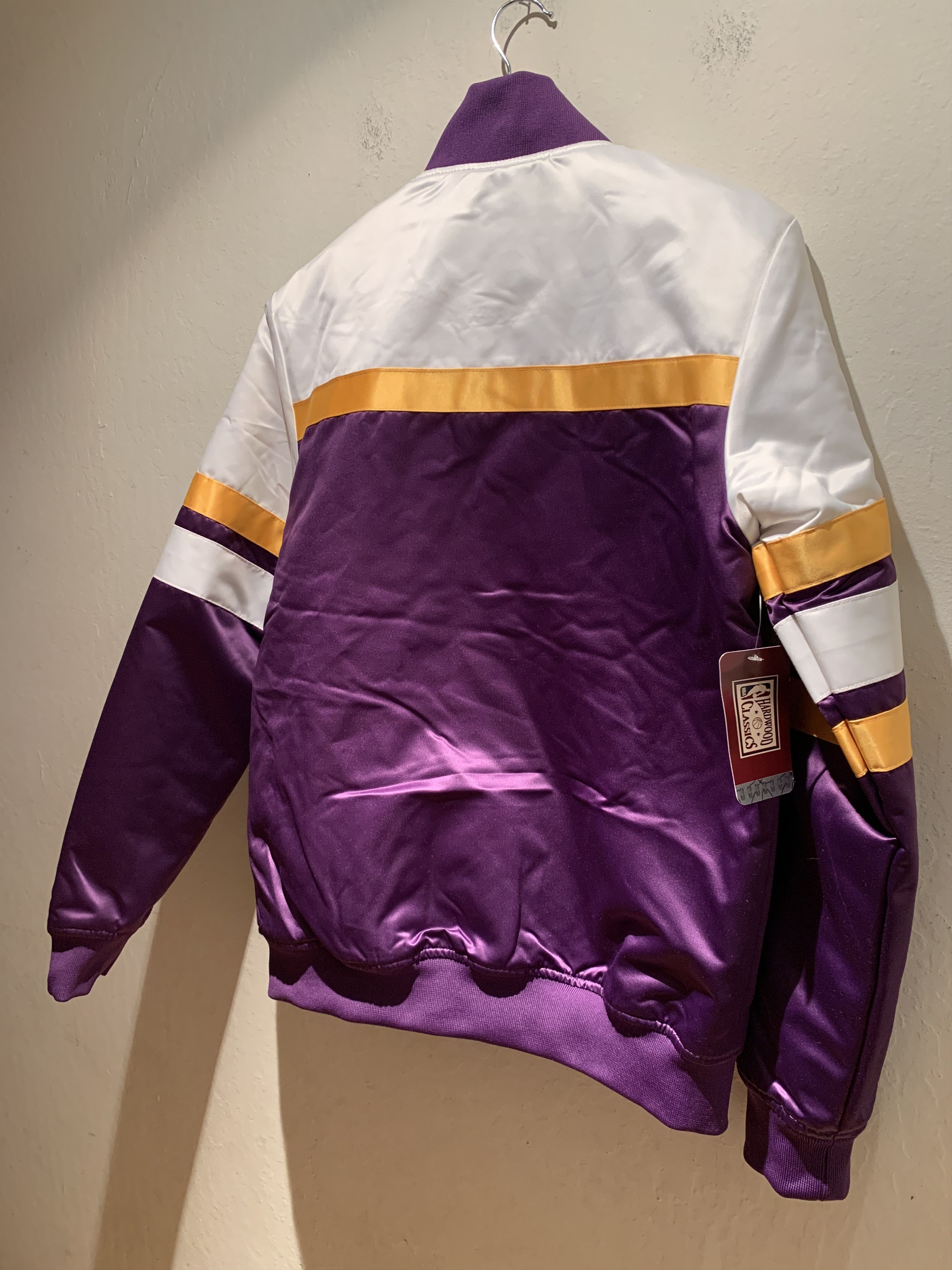 Mitchell & Ness × NBA RARE* New Mitchell & Ness Hardwood Classics LA Lakers Jacket Size US S / EU 44-46 / 1 - 7 Thumbnail