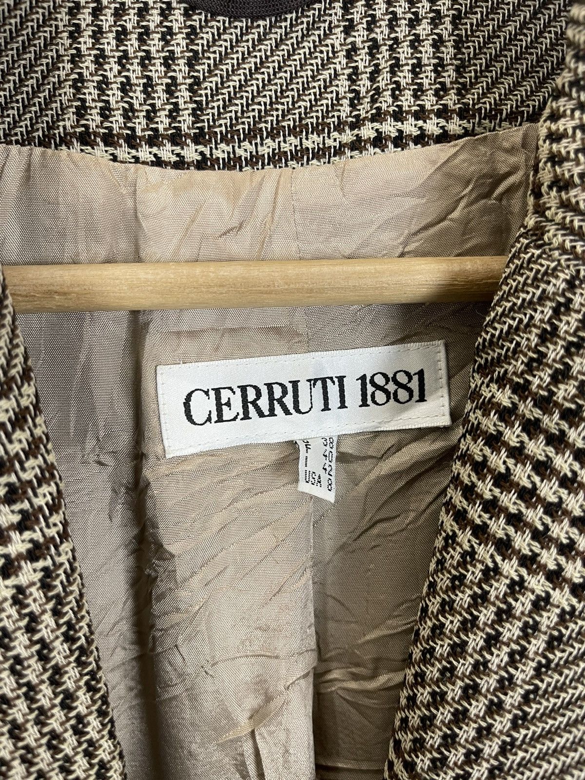 Cerruti 1881 Vintage CERUTTI 1881 Hiundstooth Double breast Jacket Size US L / EU 52-54 / 3 - 3 Thumbnail