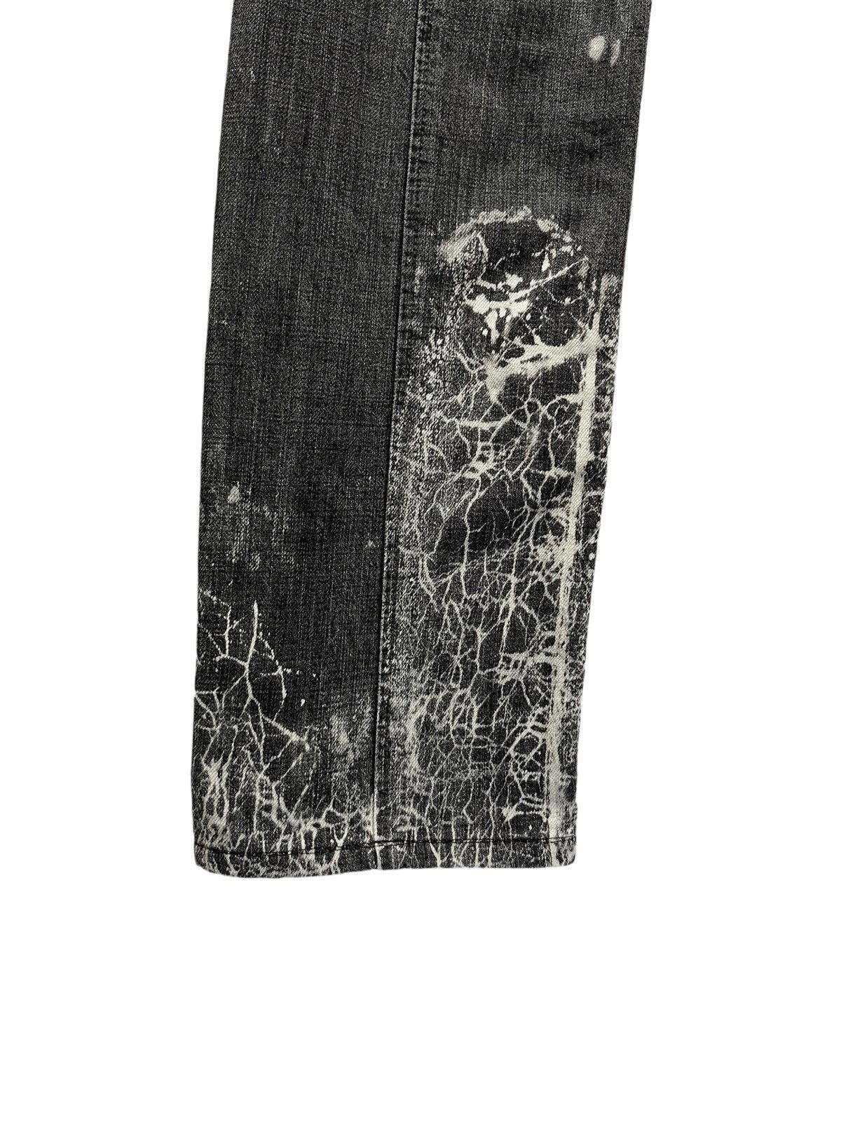 Art Comes First 🔥DOPE🔥Vtg WESTBORNE Acid Splash Design Denim Made In Japan Size US 30 / EU 46 - 16 Thumbnail
