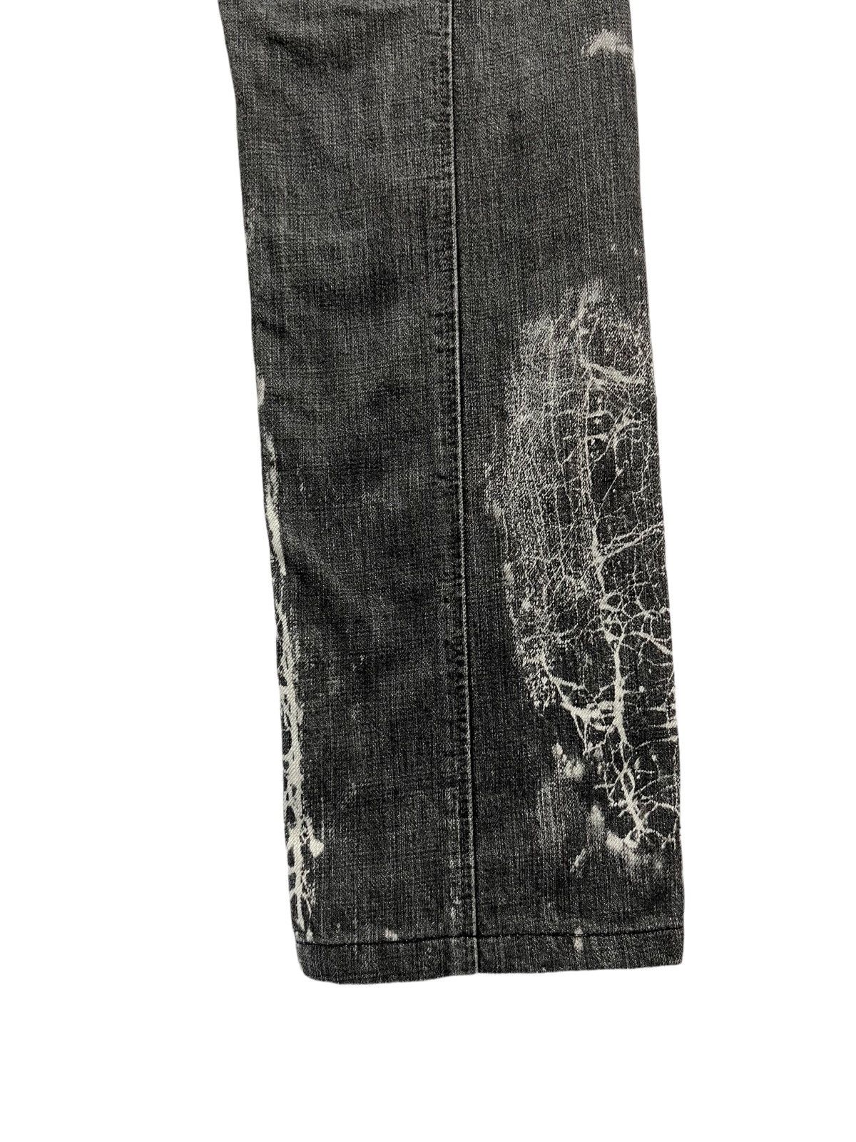 Art Comes First 🔥DOPE🔥Vtg WESTBORNE Acid Splash Design Denim Made In Japan Size US 30 / EU 46 - 15 Thumbnail